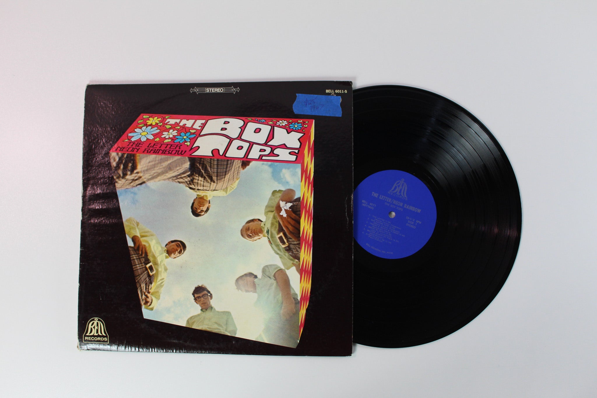 Box Tops - The Letter / Neon Rainbow on Bell Records