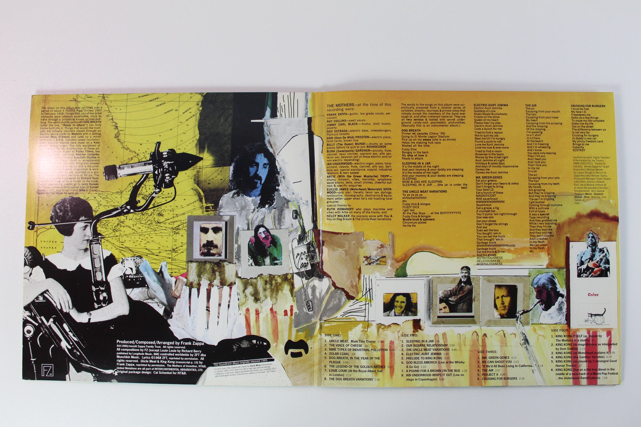 Frank Zappa - Uncle Meat on Zappa Records Reissue