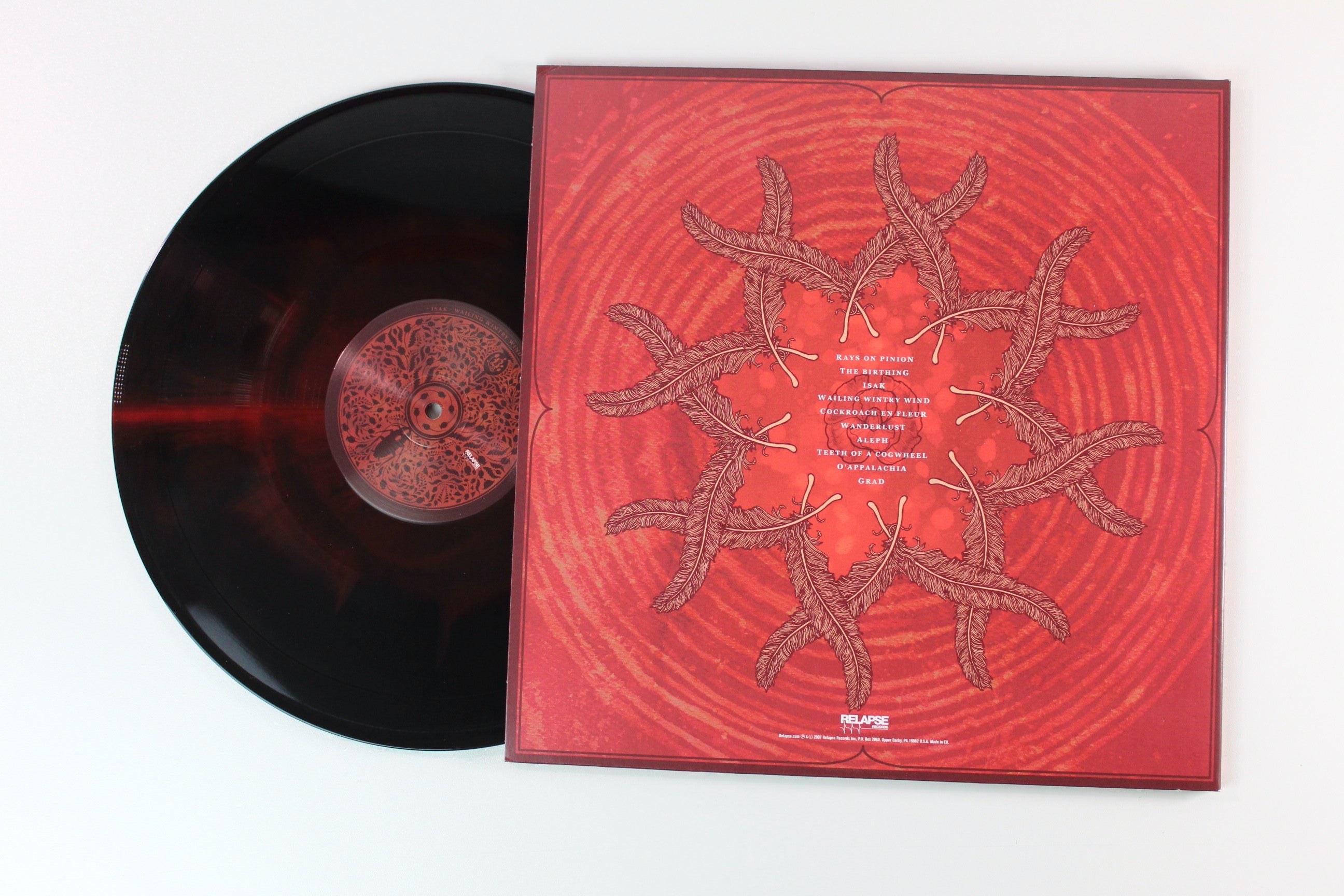 Baroness - Red Album on Relapse Records Reissue on Blood Red & Black Galaxy Merge