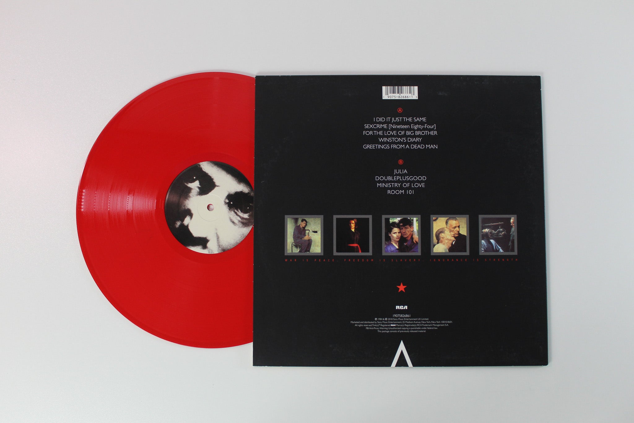 Eurythmics - 1984 (For The Love Of Big Brother) on RCA - Red Vinyl