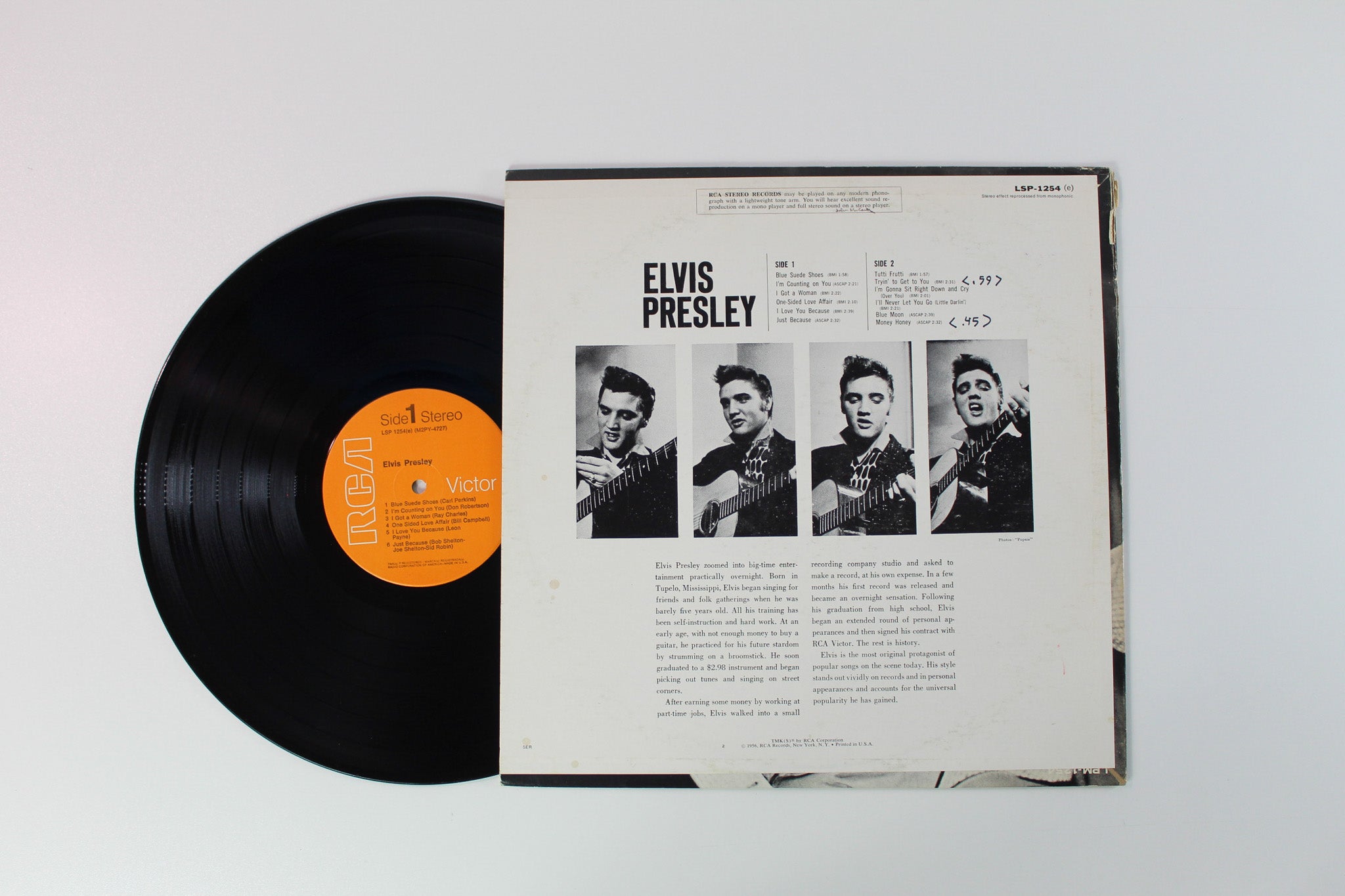 Elvis Presley - Elvis Presley on RCA Victor Reissue