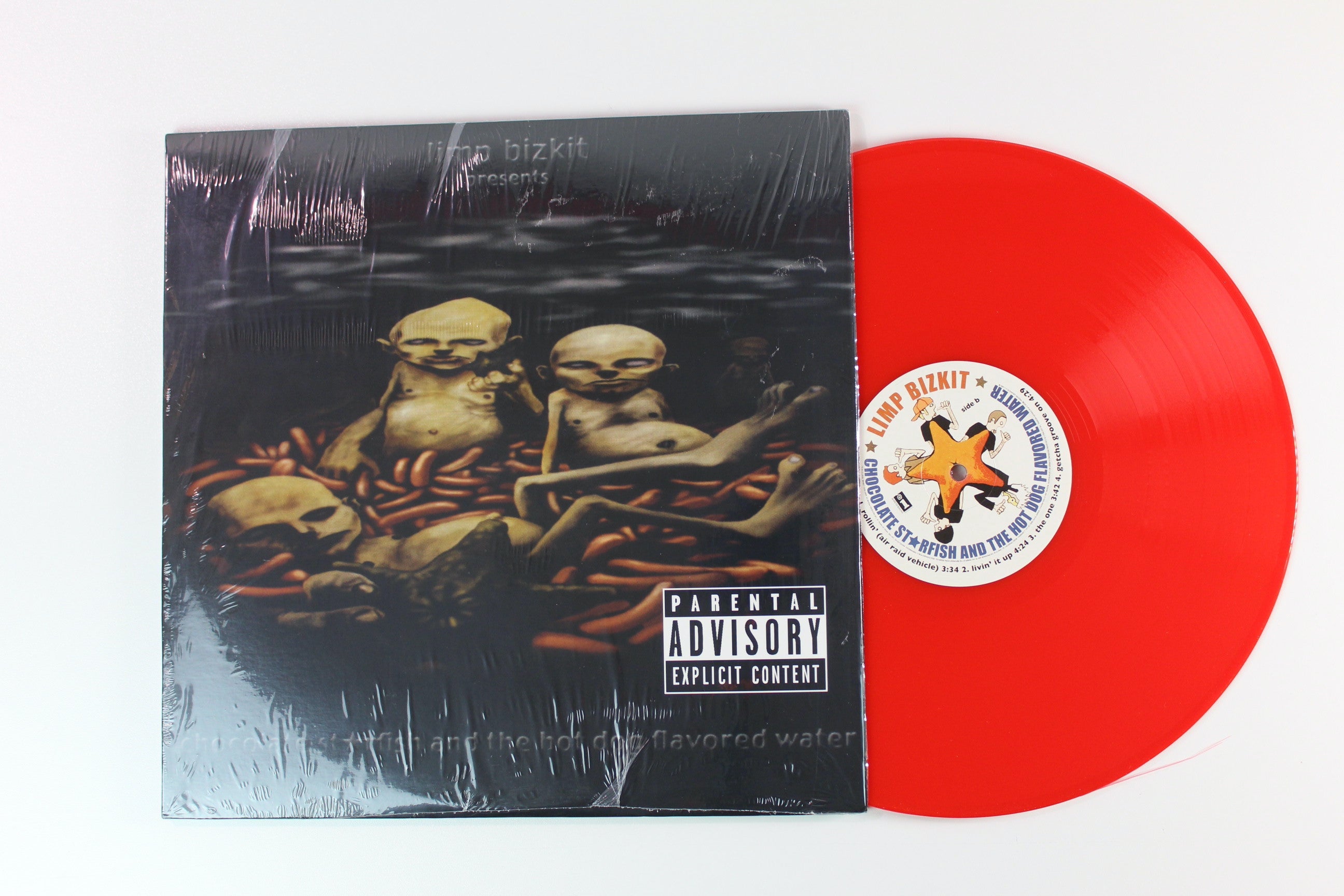 Limp Bizkit - Chocolate Starfish And The Hot Dog Flavoured Water Unofficial Release on Red Vinyl