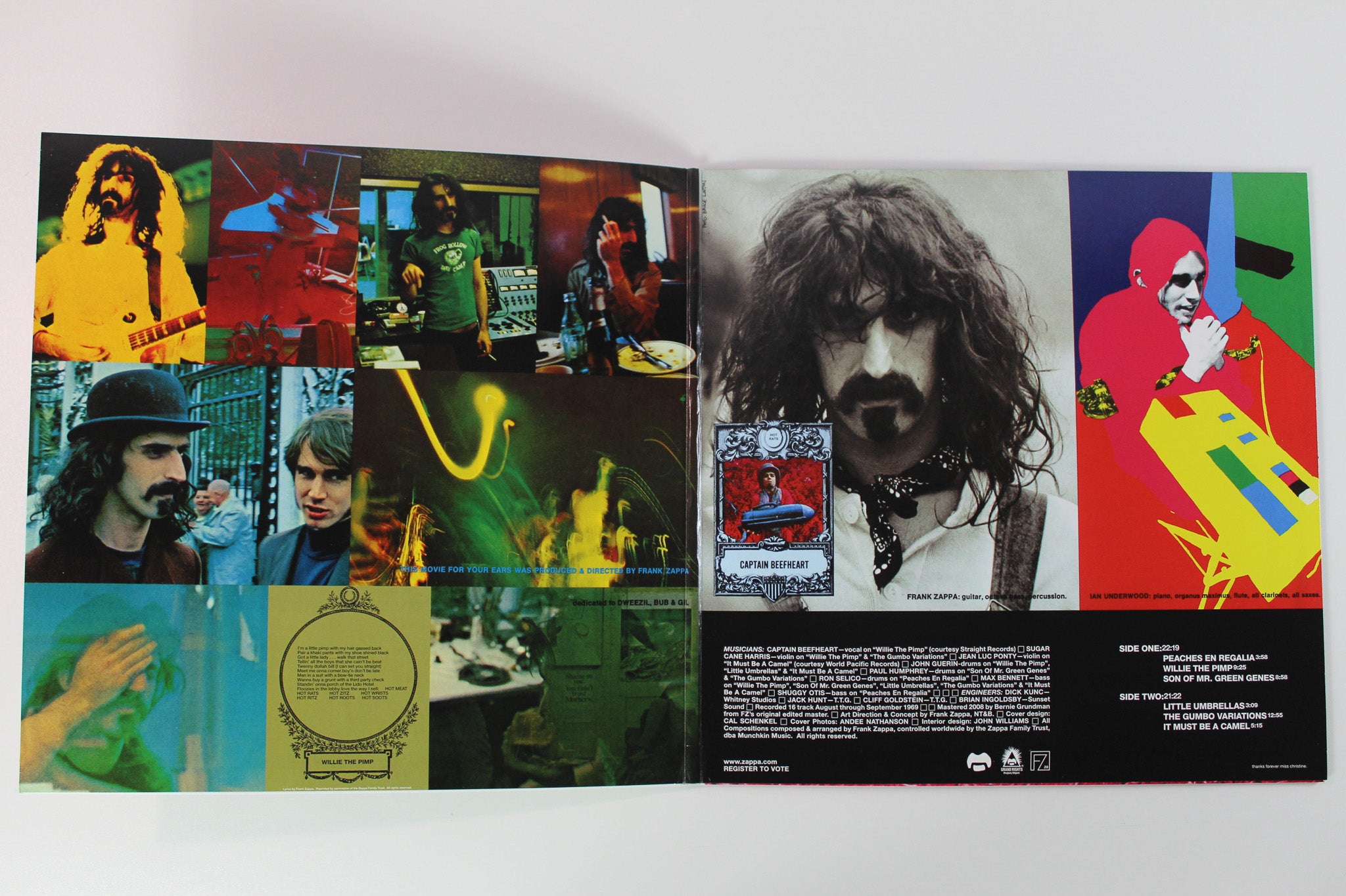 Frank Zappa - Hot Rats on Zappa Records