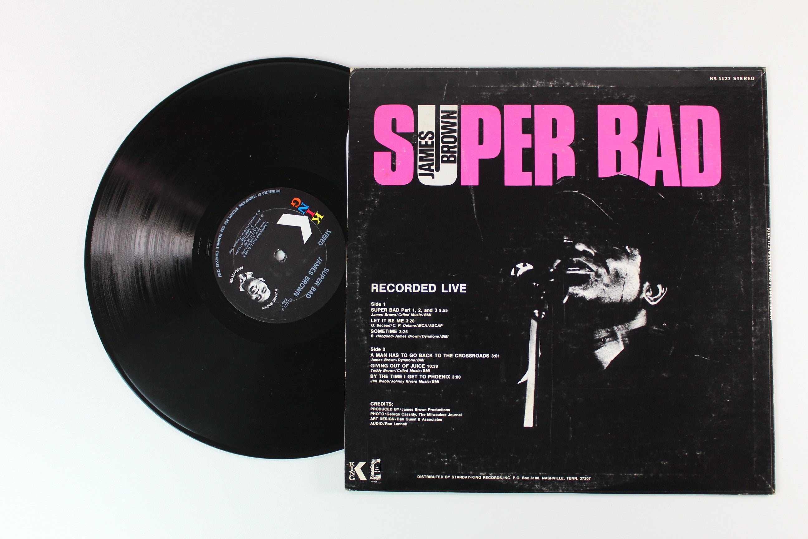 James Brown - Super Bad on King Records