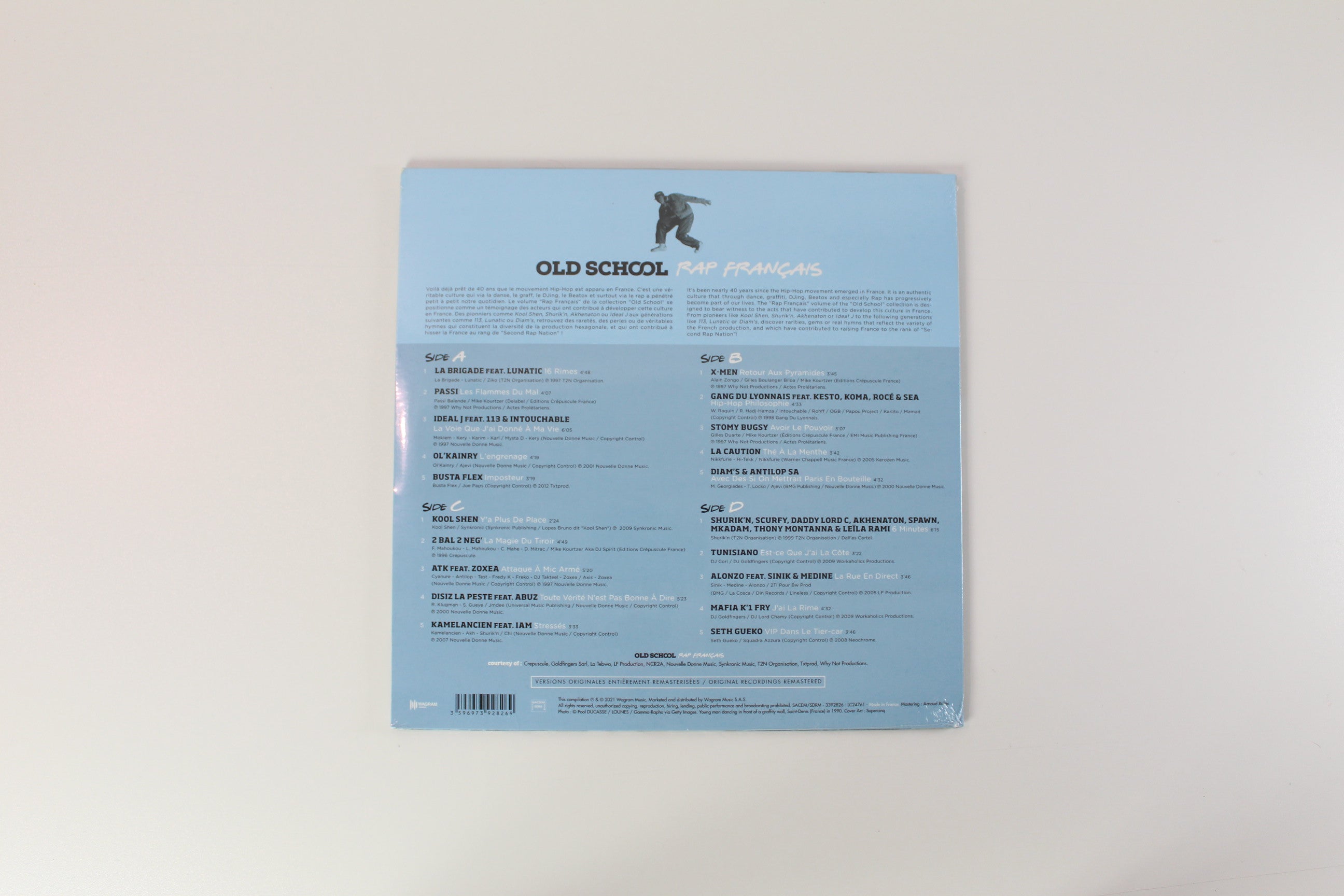 Various - Old School Rap Français on Wagram Music – Sealed