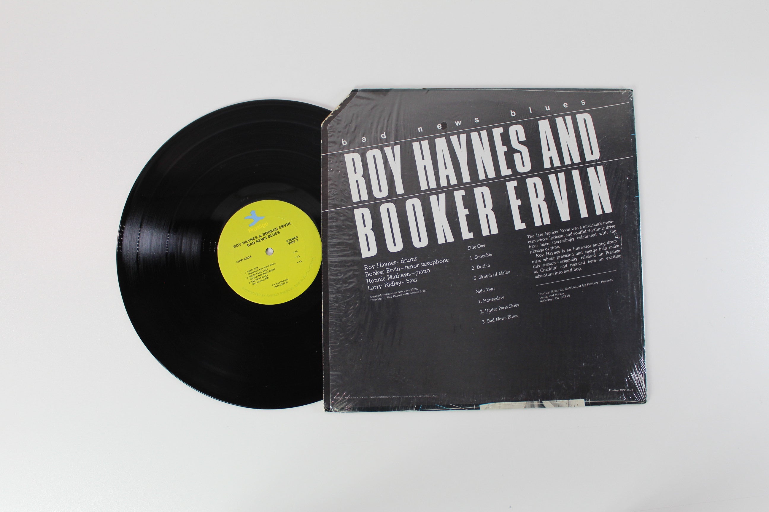Roy Haynes, Booker Ervin - Bad News Blues on Prestige