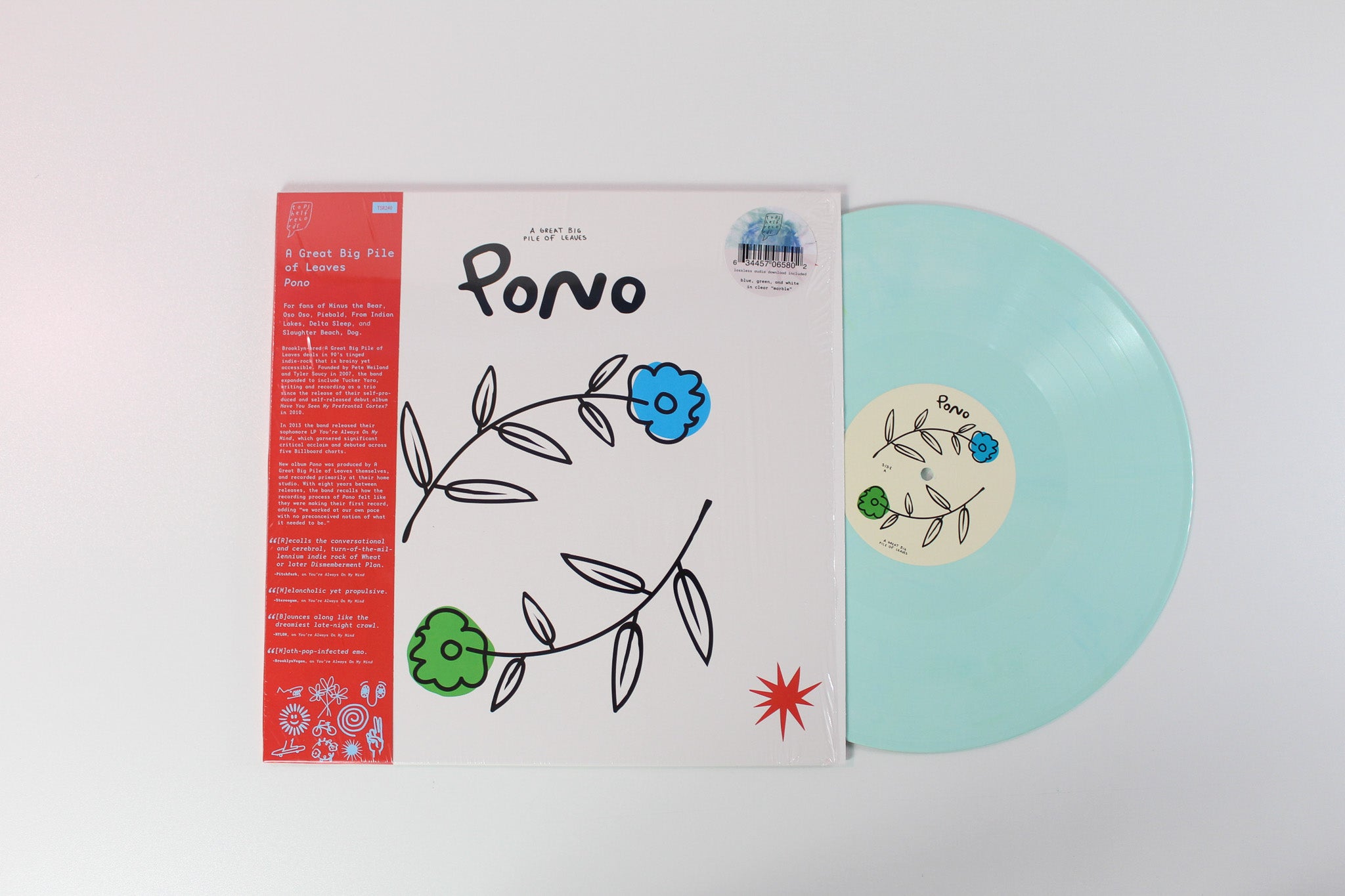 A Great Big Pile Of Leaves - Pono on Topshelf Records - Colored Vinyl