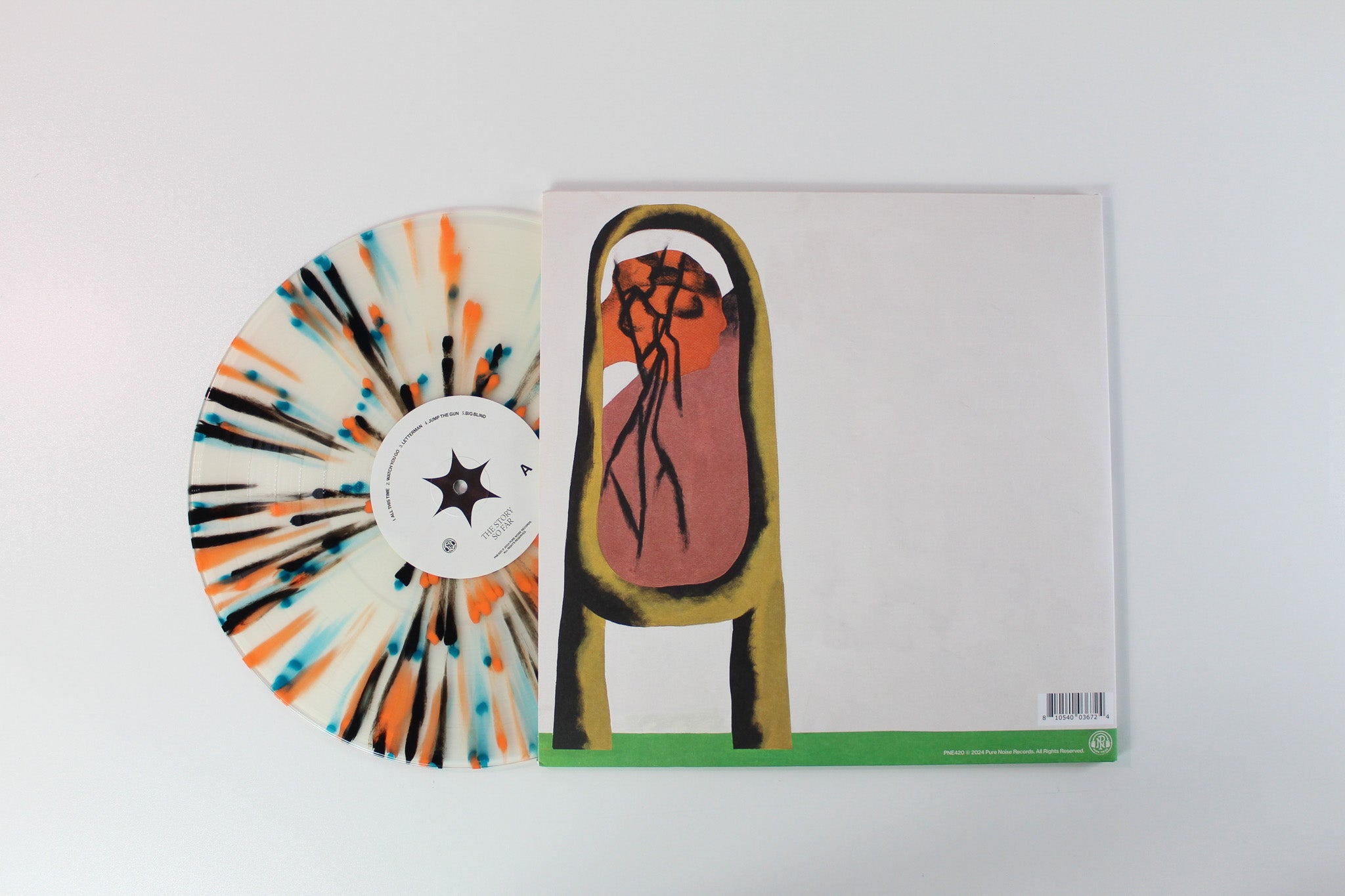 The Story So Far - I Want To Disappear on Pure Noise Records - Splatter Vinyl