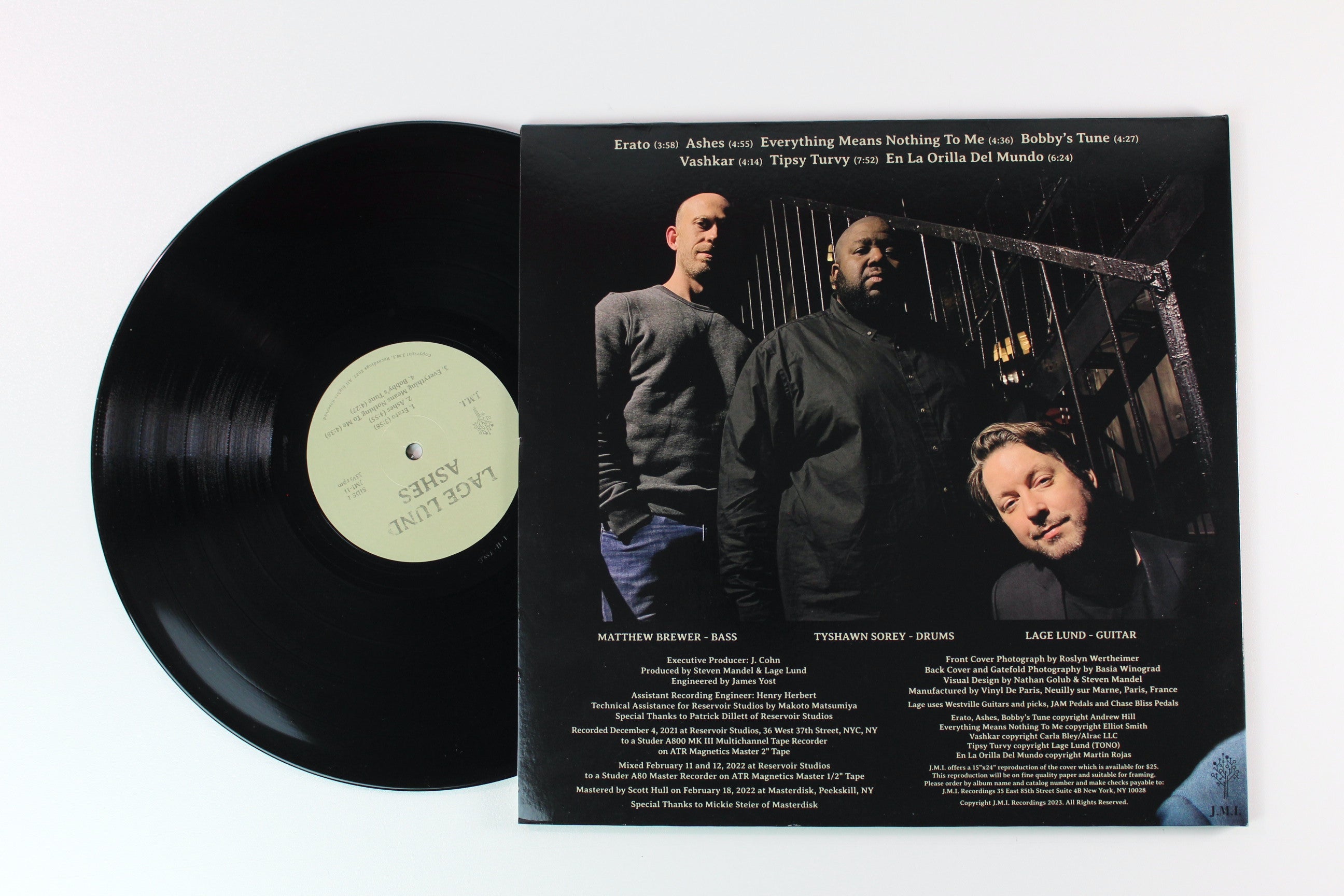 Lage Lund - Ashes on JMI Recordings