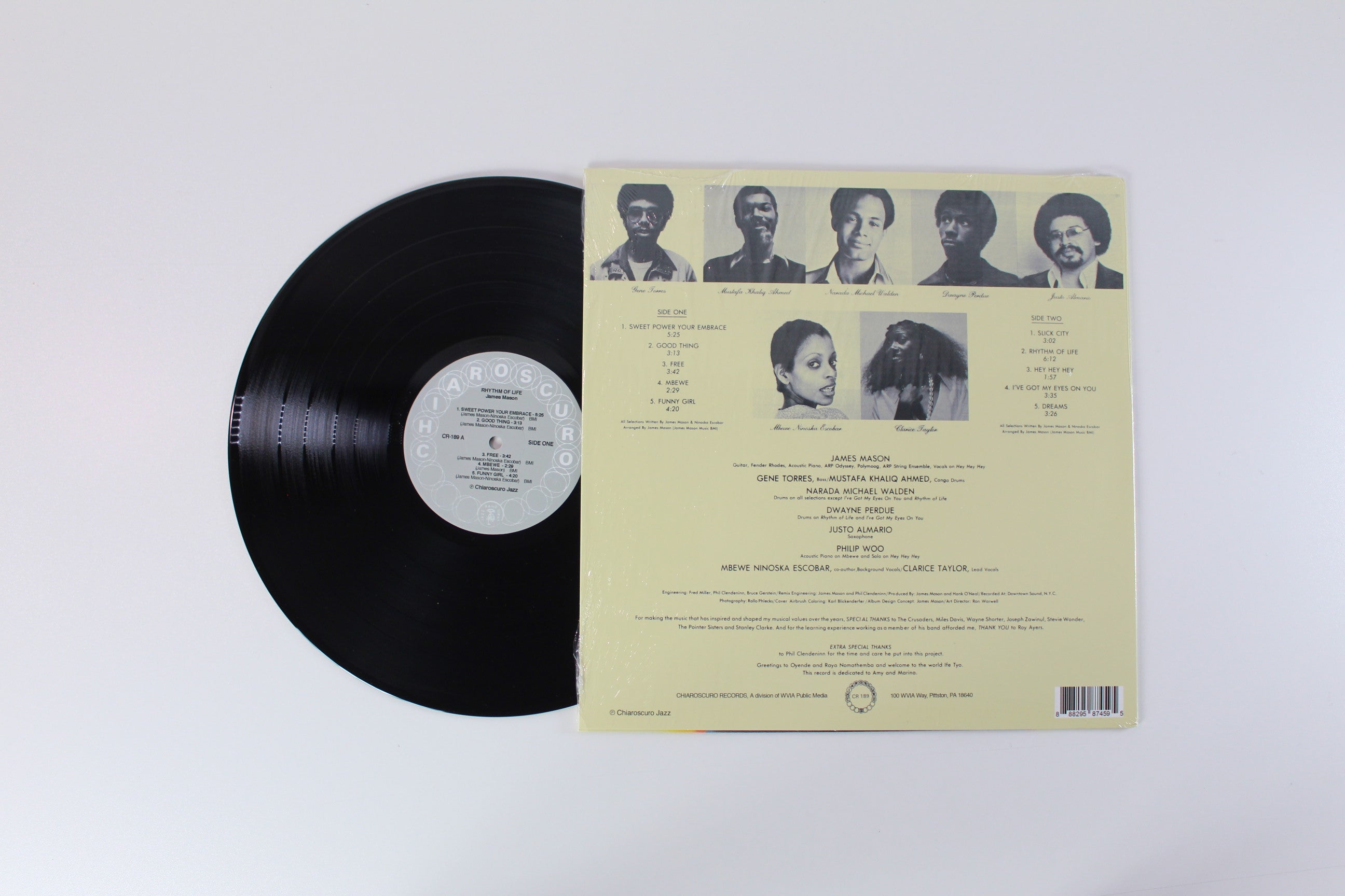 James Mason - Rhythm Of Life on Chiaroscuro Records – Reissue