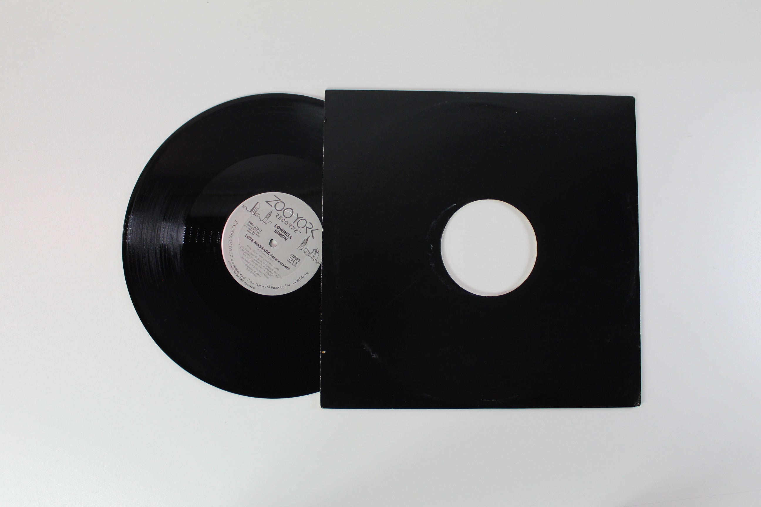 Lowrell Simon - Love Massage on Zoo York Recordz - 12" Single