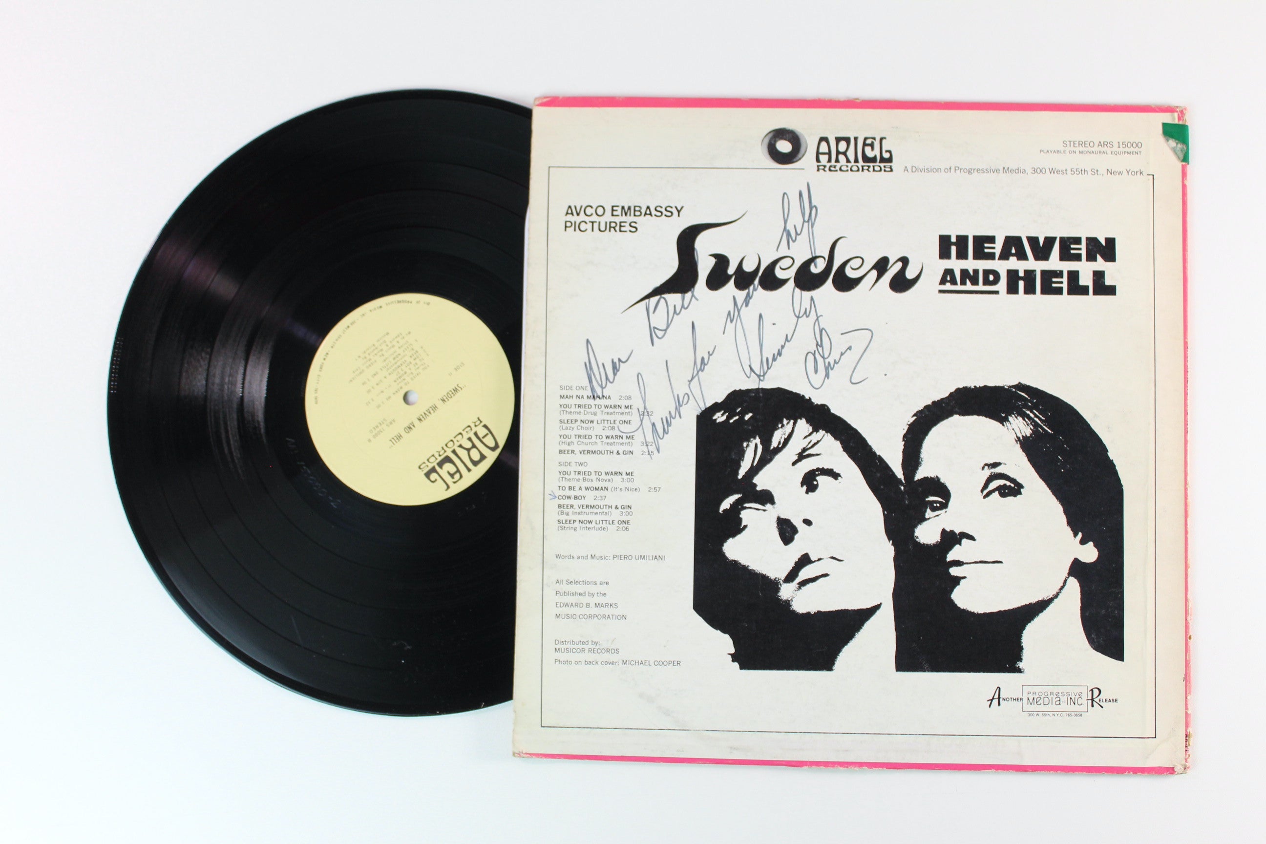 Piero Umiliani - Sweden Heaven And Hell on Ariel Records