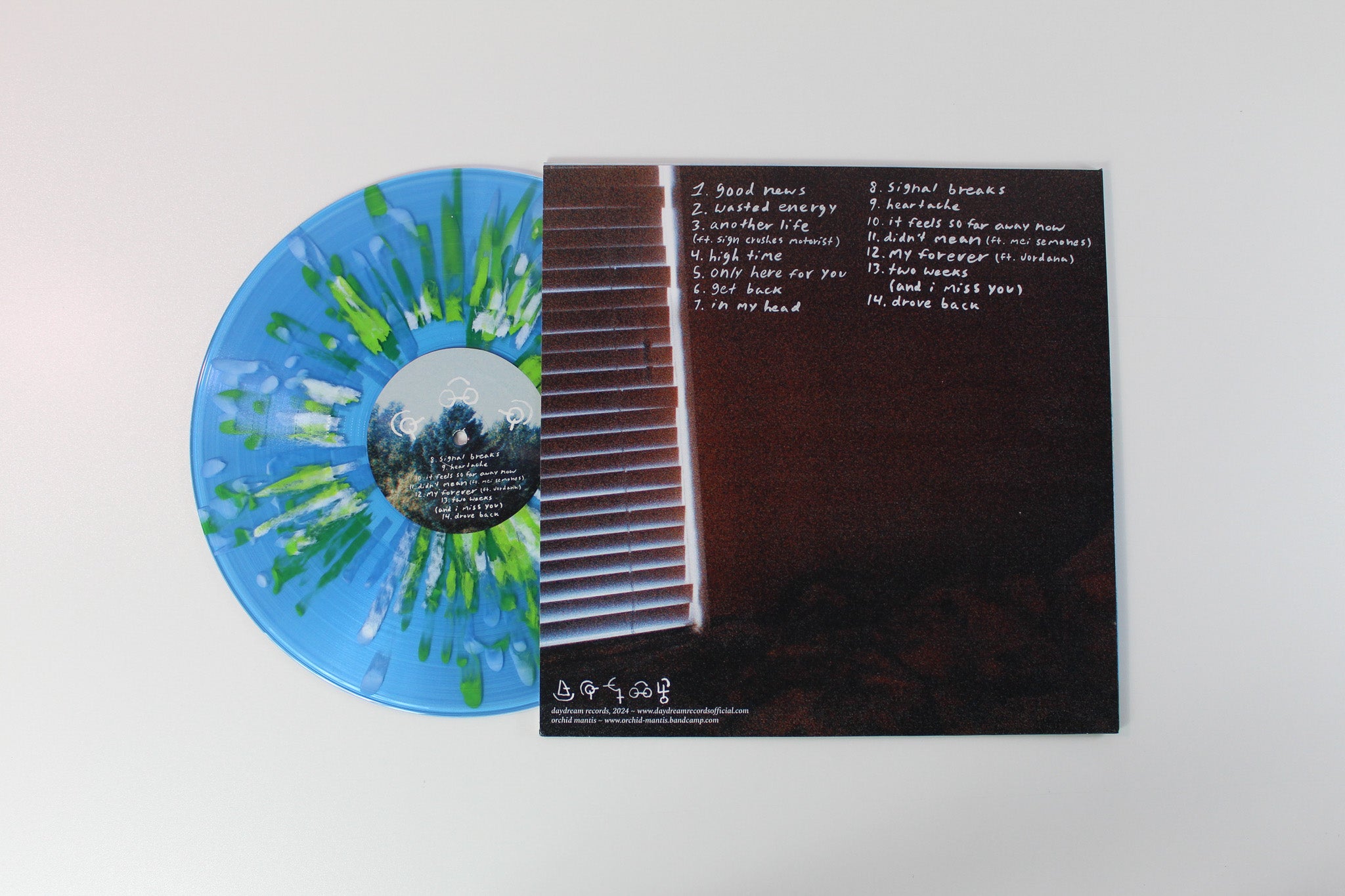 Orchid Mantis - I Only Remember The Good Parts on Daydream Records - Splatter Vinyl