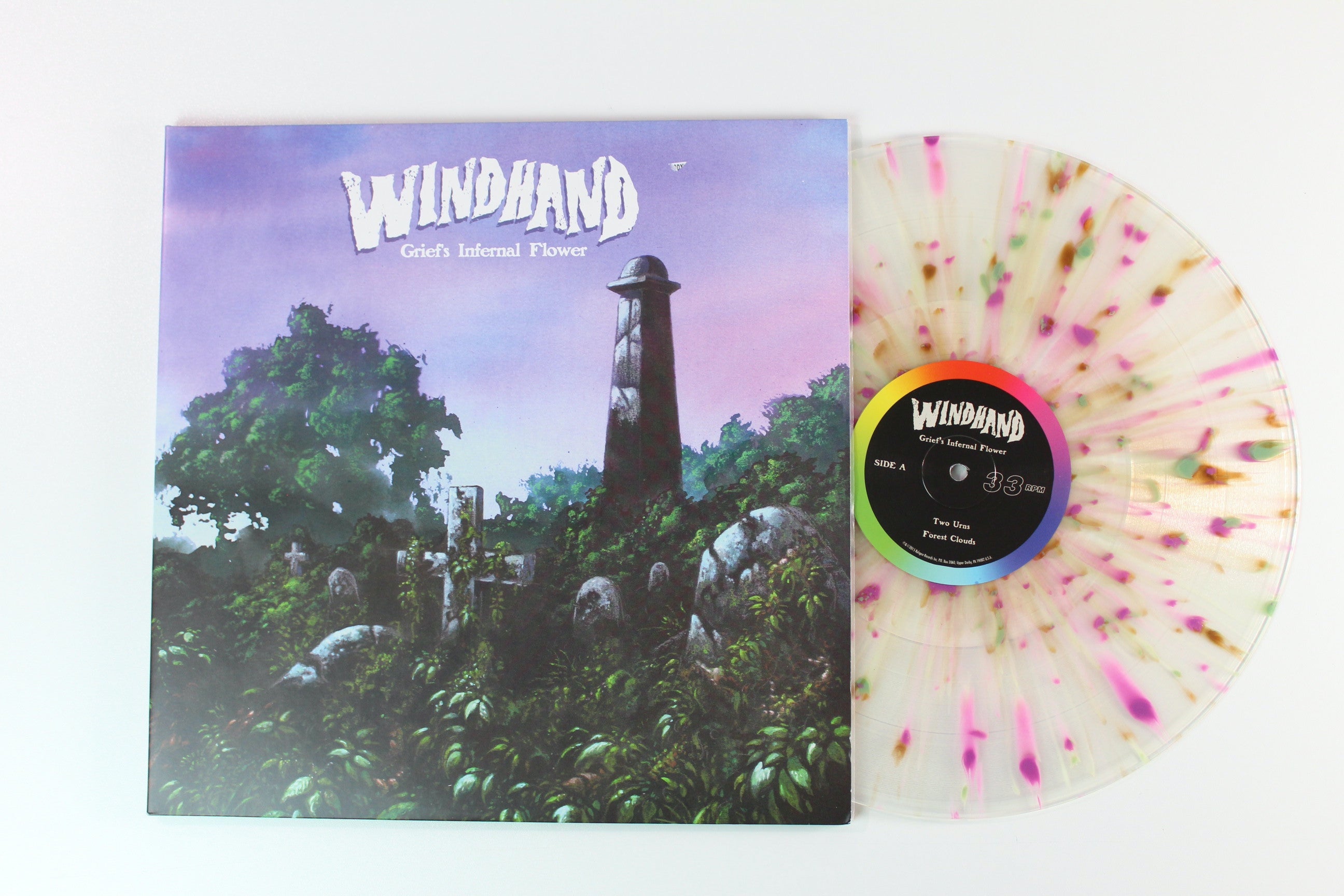 Windhand - Grief's Infernal Flower on Relapse Records Clear w/ Splatter