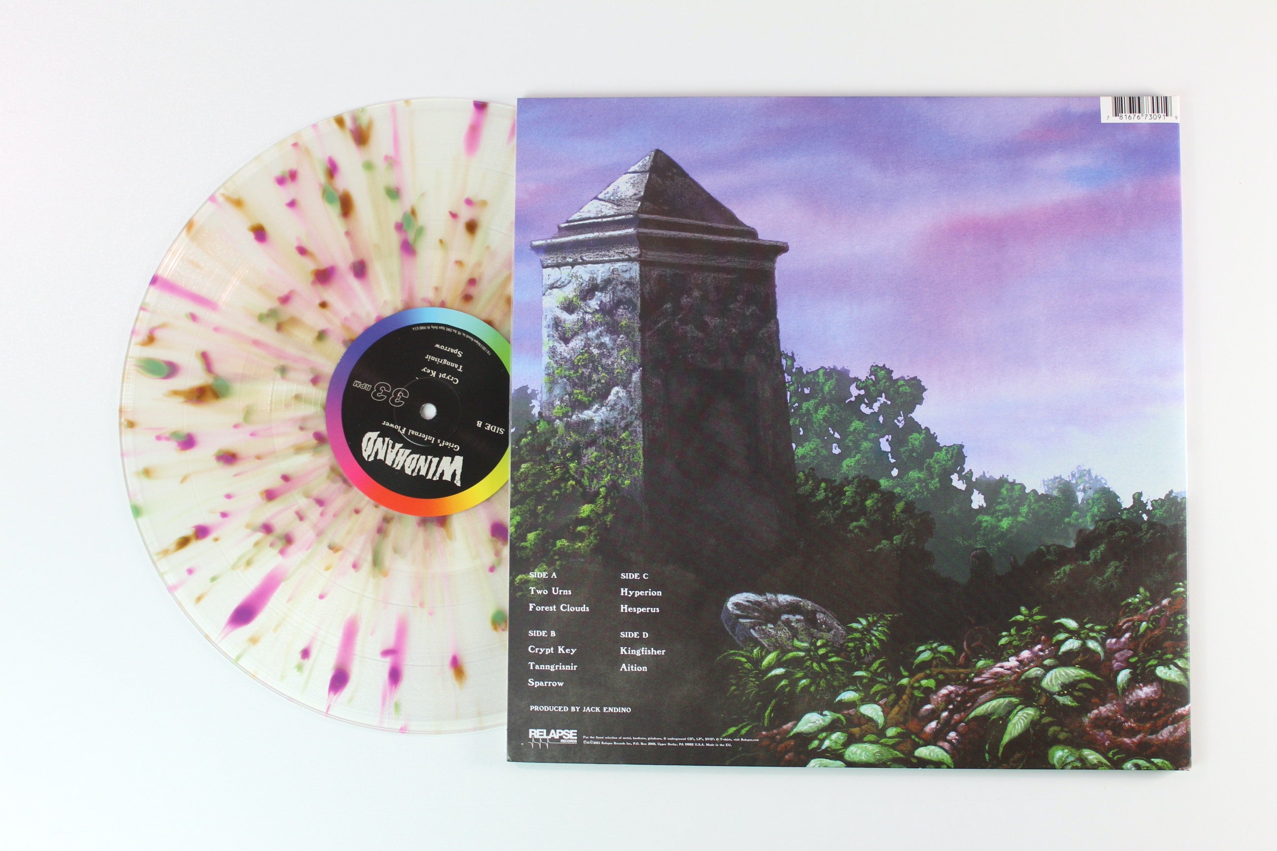 Windhand - Grief's Infernal Flower on Relapse Records Clear w/ Splatter