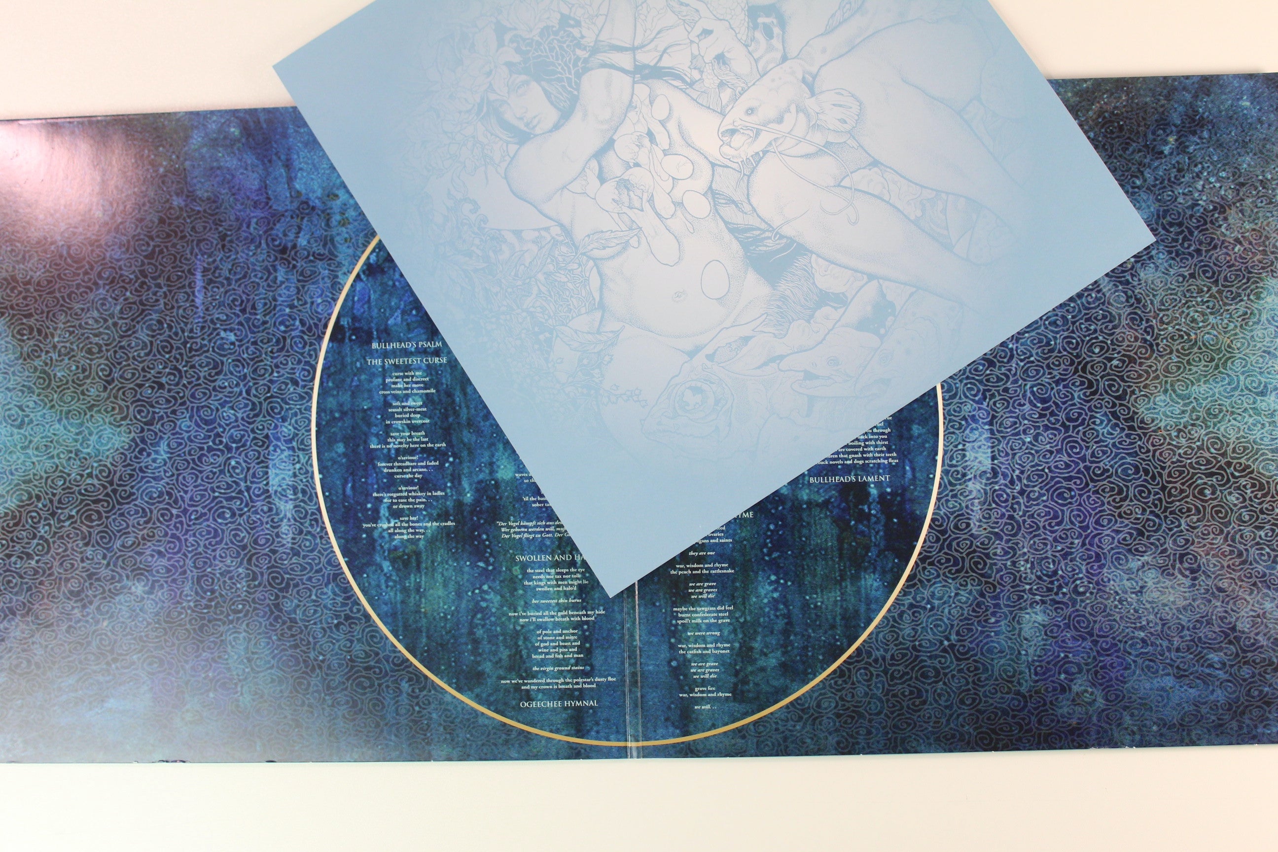 Baroness - Blue Record on Relapse Records Ltd. on Olive Green Vinyl