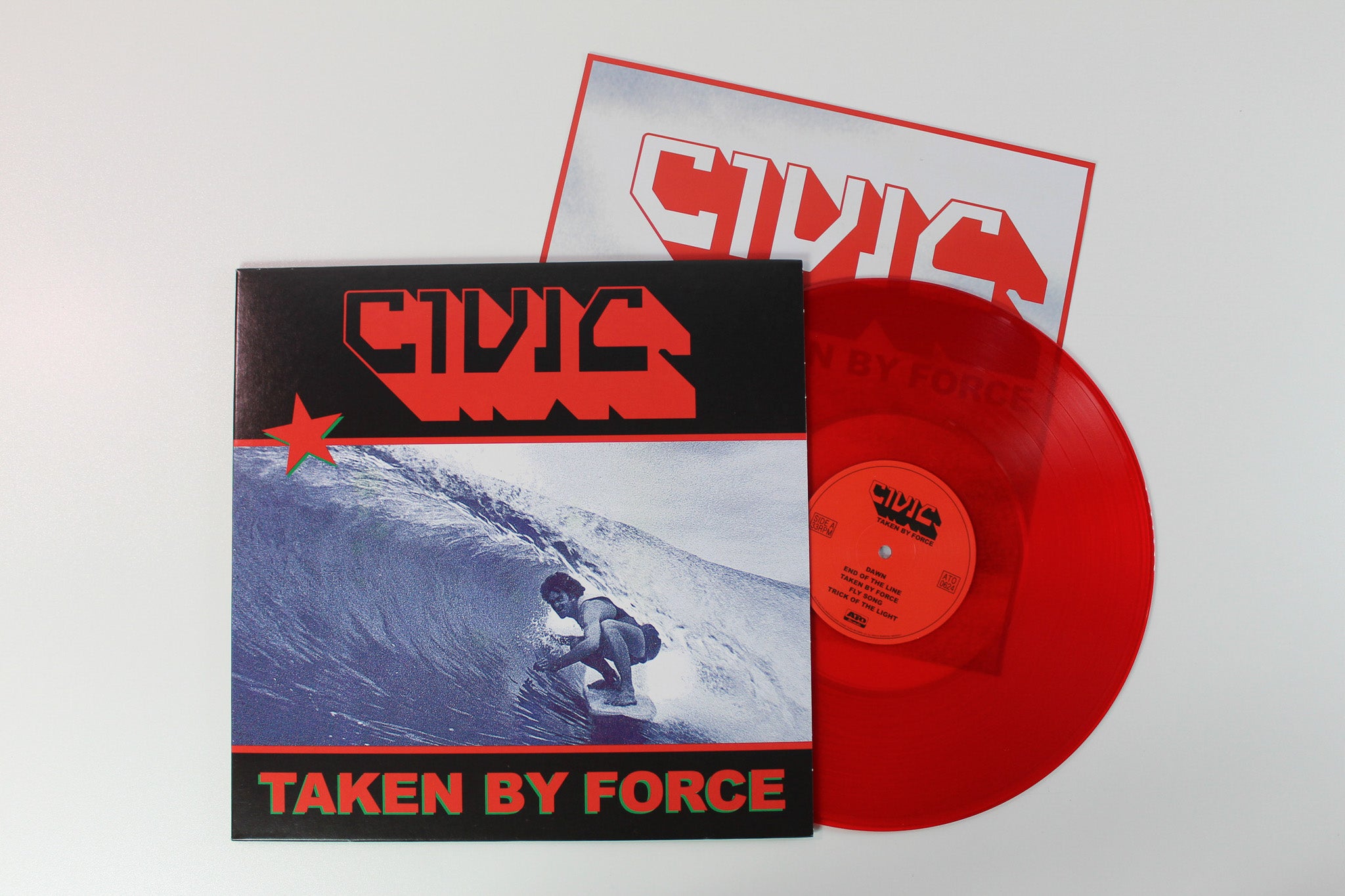 Civic - Taken By Force on ATO Records - Red Vinyl