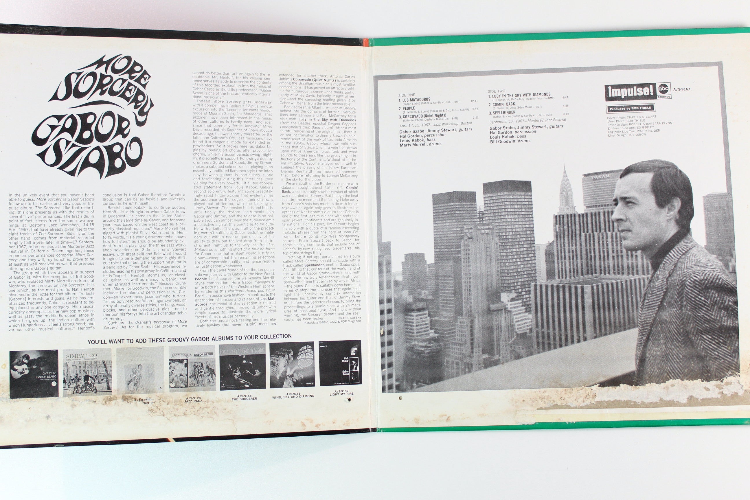 Gabor Szabo - More Sorcery on Impulse! Reissue