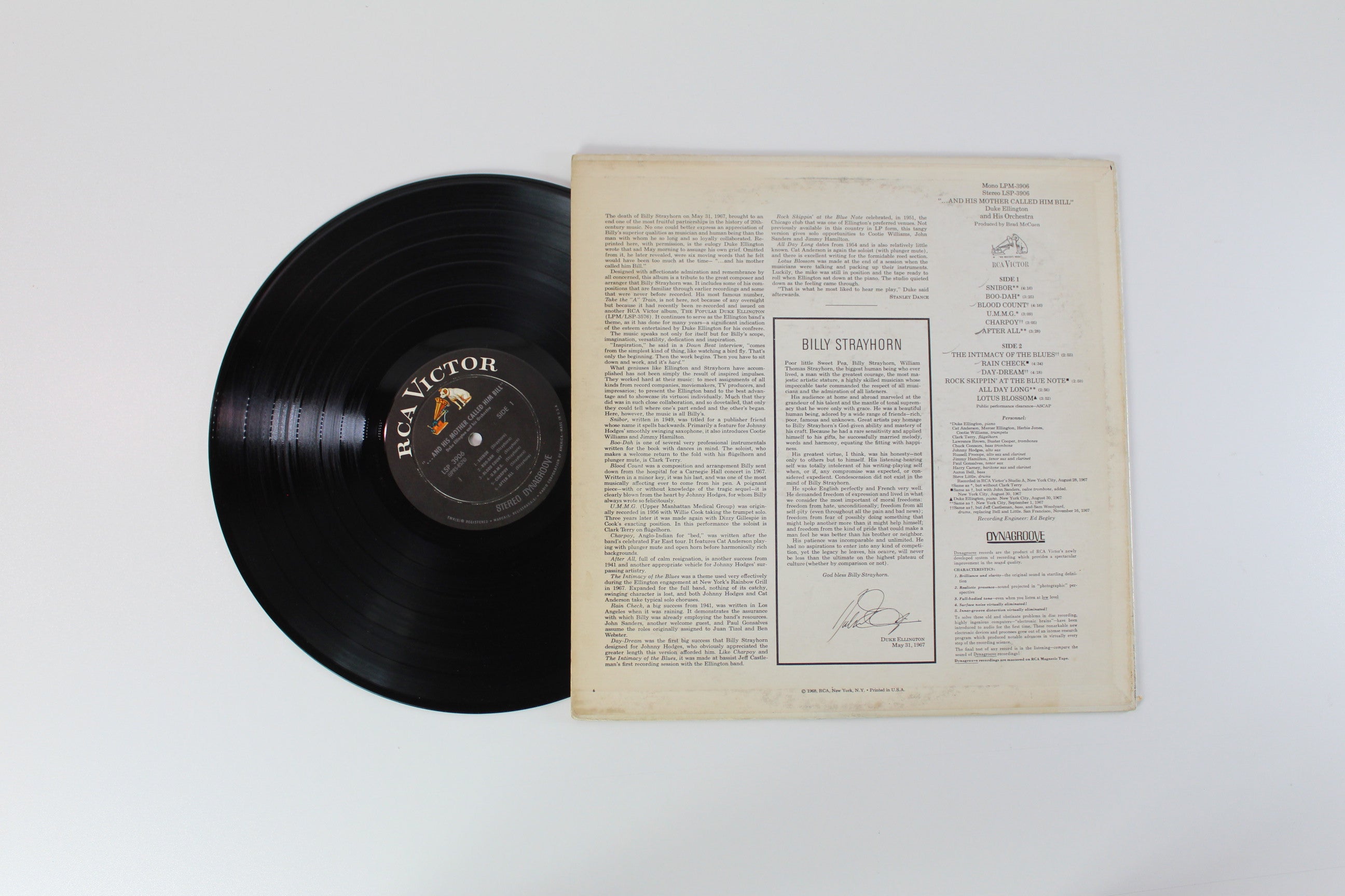 Duke Ellington And His Orchestra - "...And His Mother Called Him Bill" on RCA Victor – Stereo