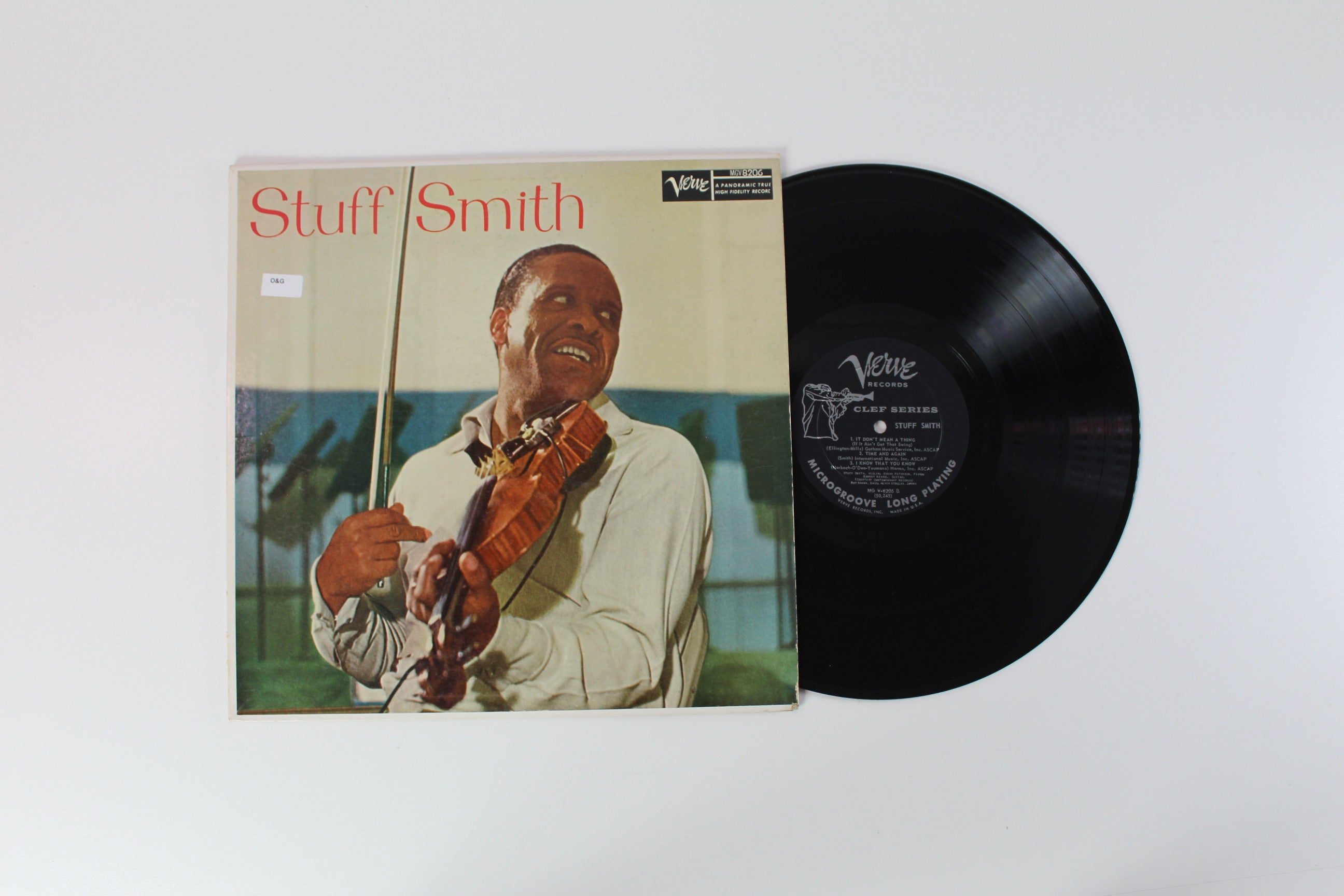 Stuff Smith - Stuff Smith on Verve Records – Mono