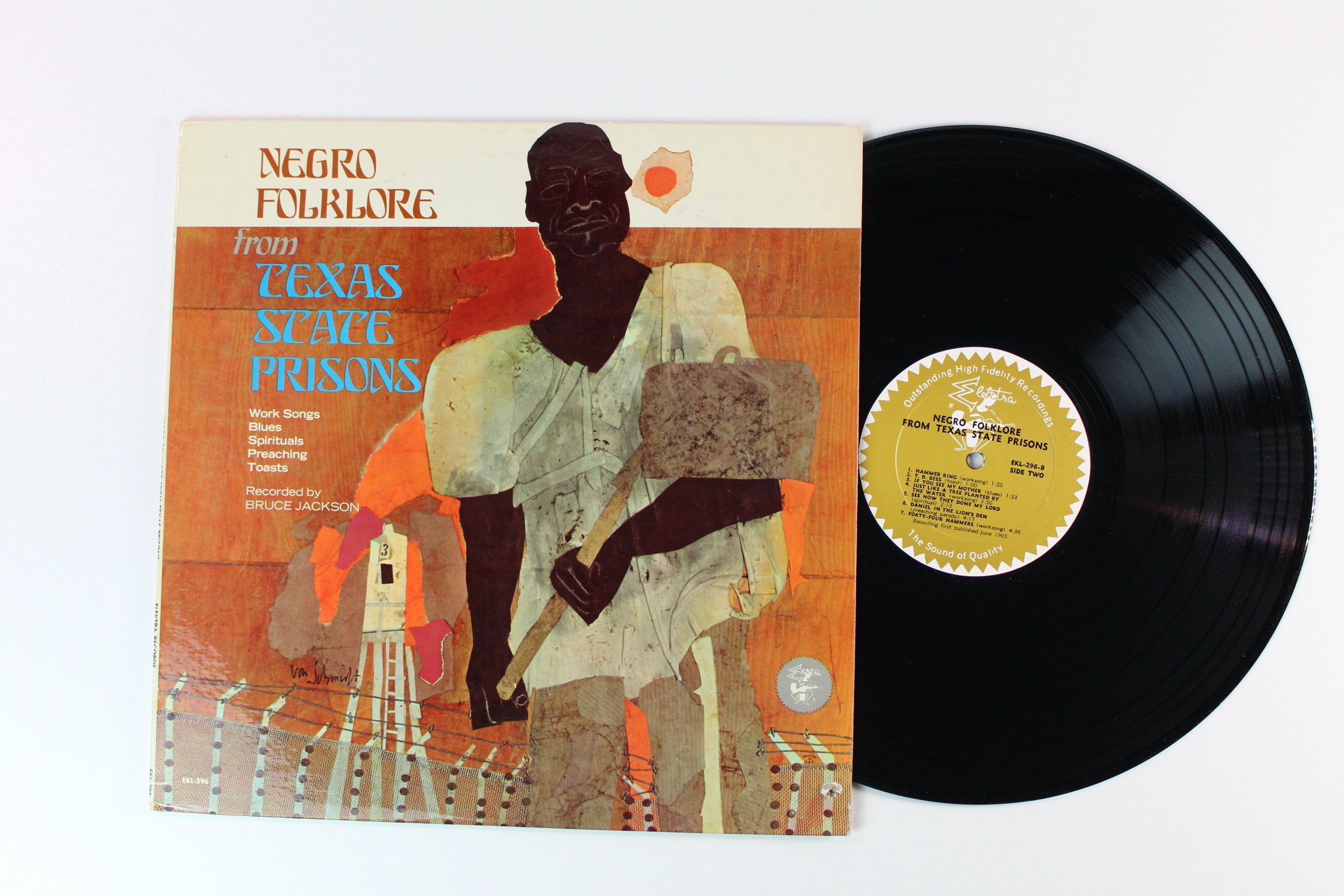 Various - Negro Folklore From Texas State Prisons on Elektra