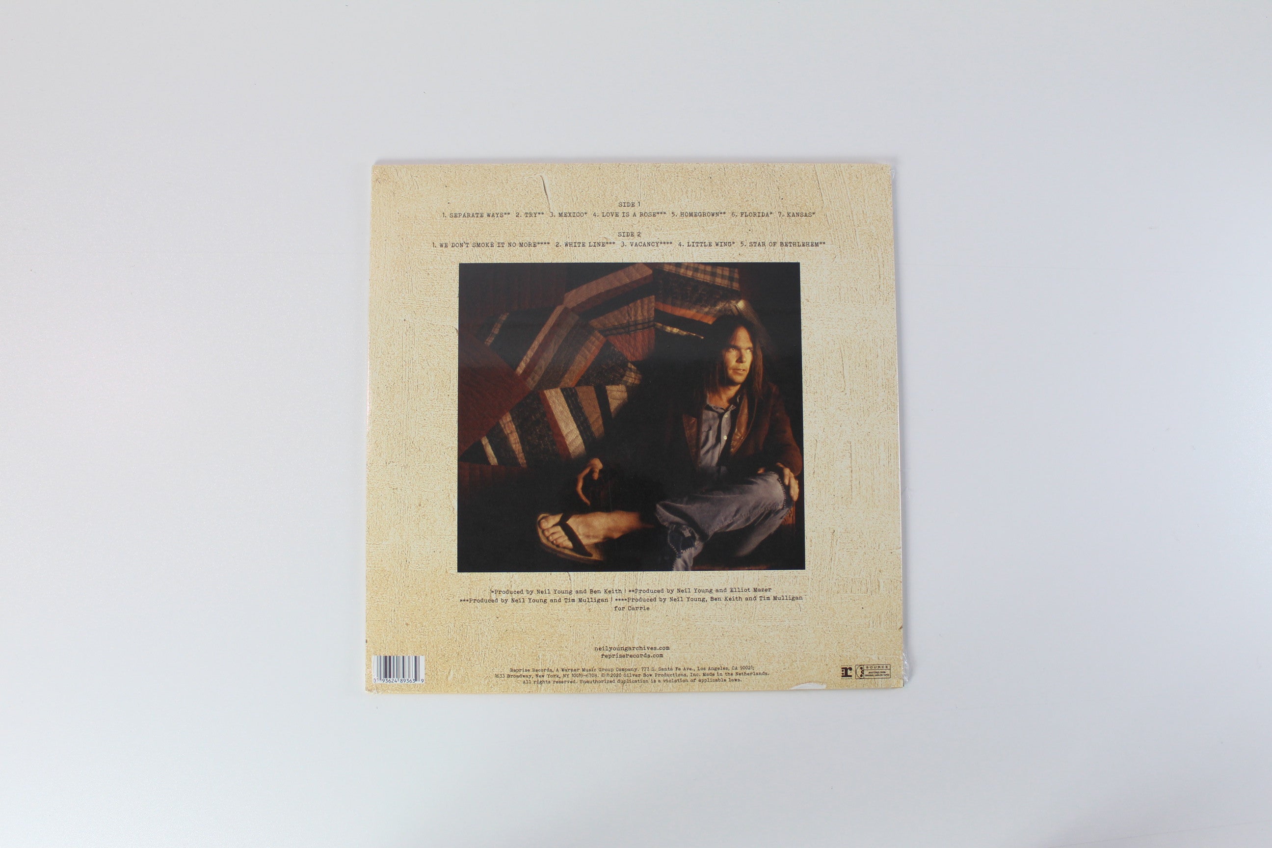 Neil Young - Homegrown on Reprise Records – Sealed