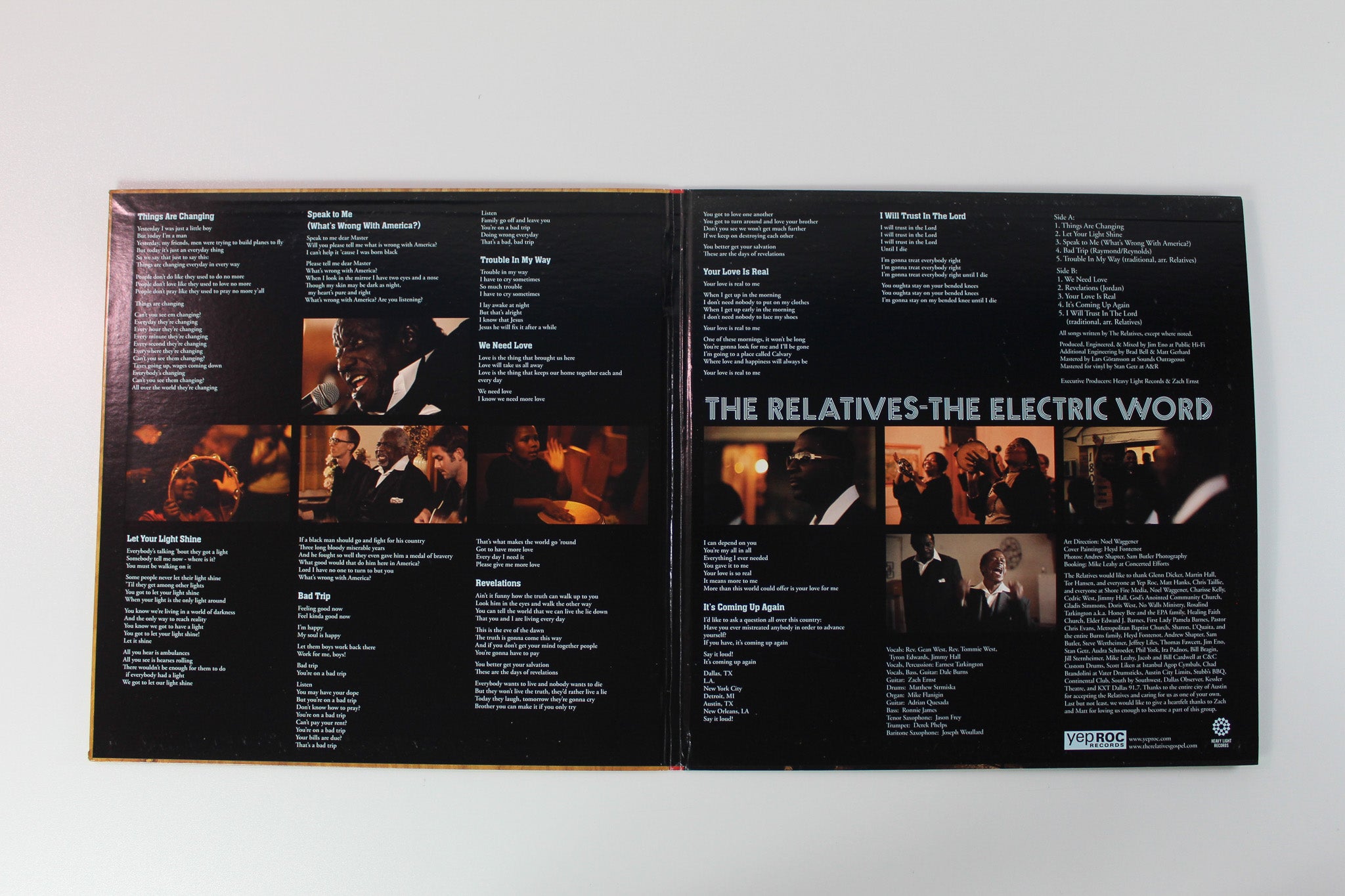 The Relatives - The Electric Word on Yep Roc Records