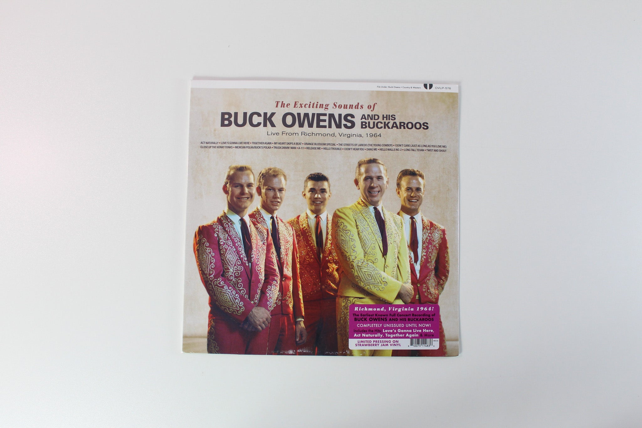 Buck Owens And His Buckaroos - Live From Richmond, Virginia, 1964 on Omnivore Recordings - Sealed