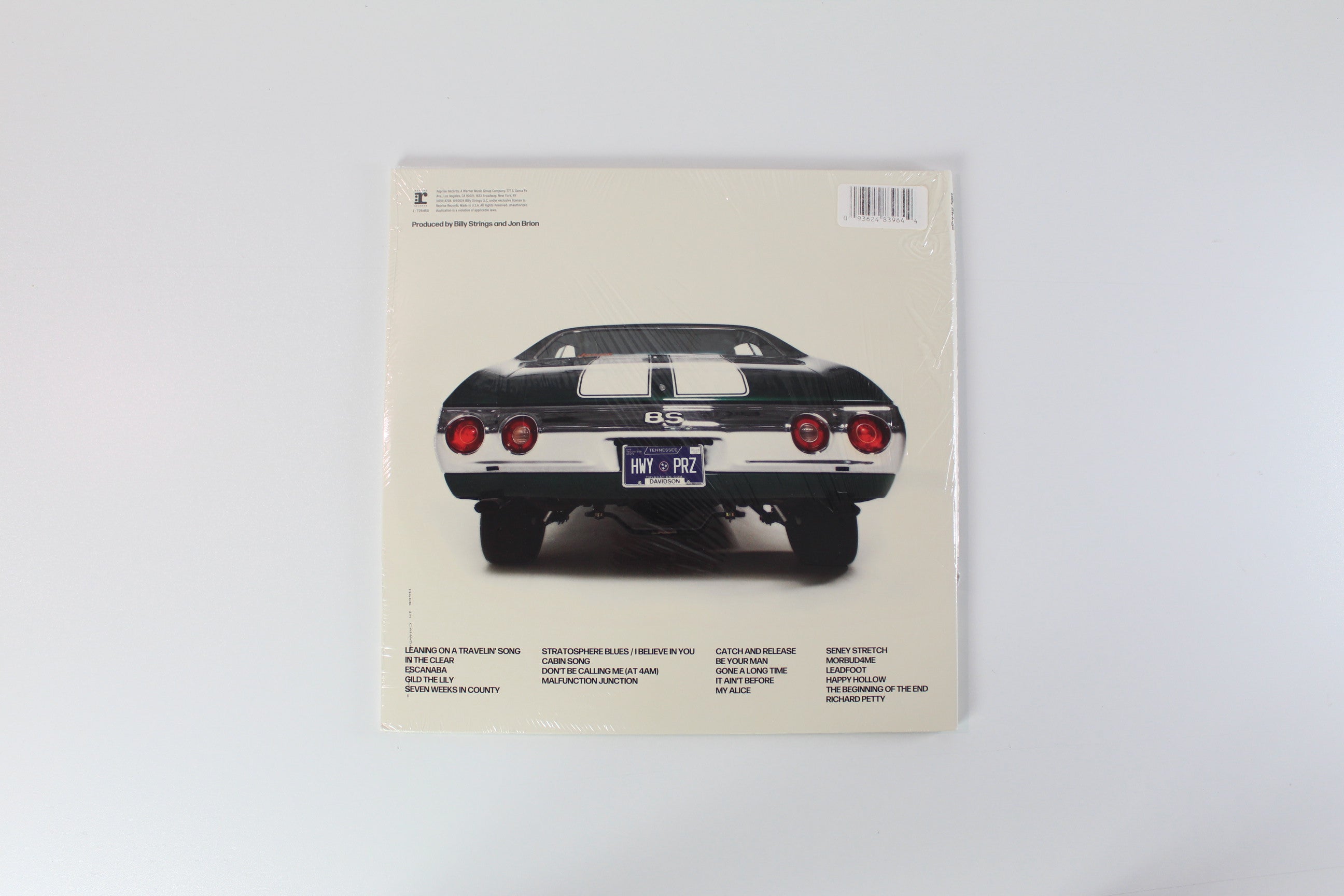 Billy Strings - Highway Prayers on Reprise Records – Sealed – Green in Clear Colored Vinyl