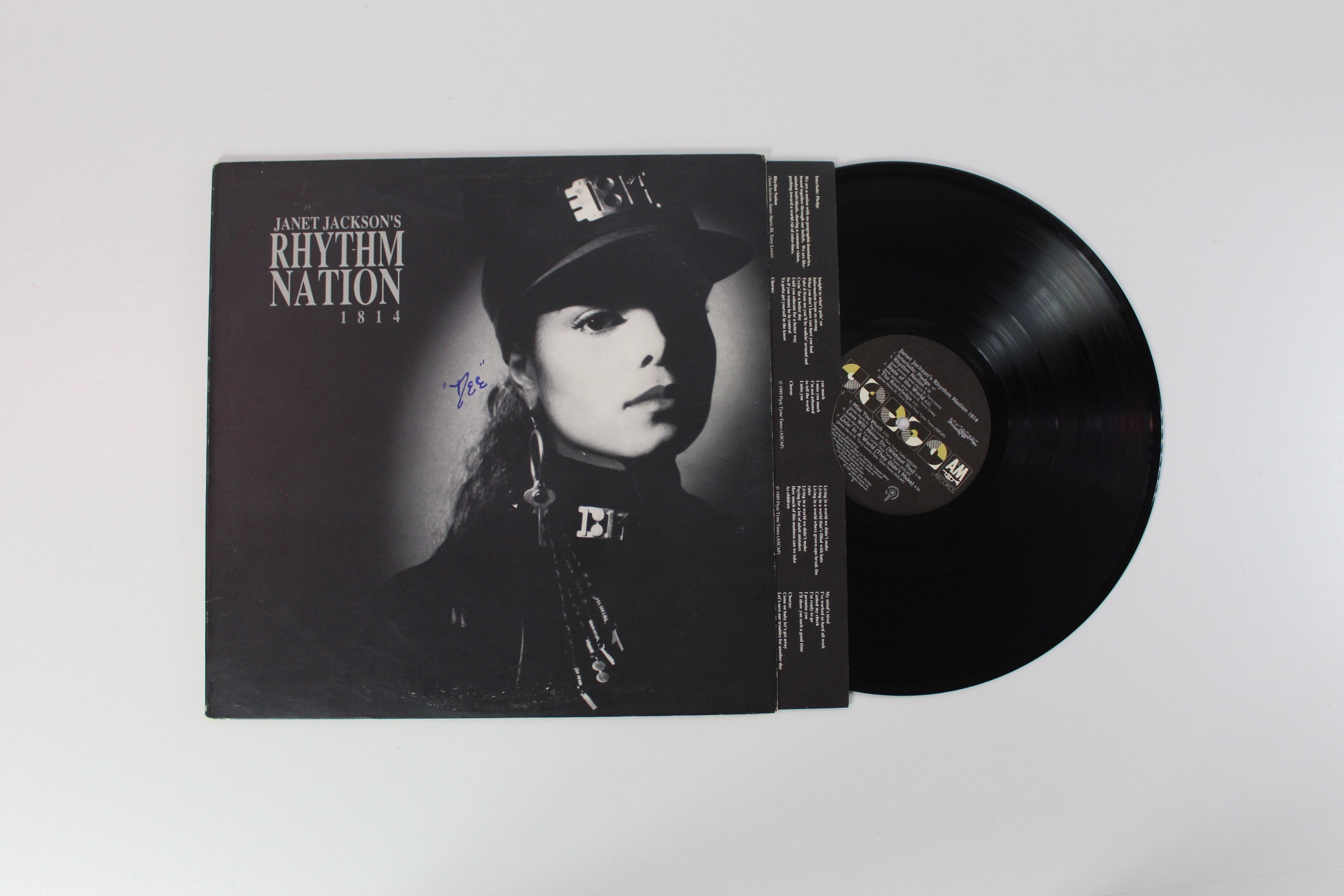 Janet Jackson - Rhythm Nation 1814 on A&M Records