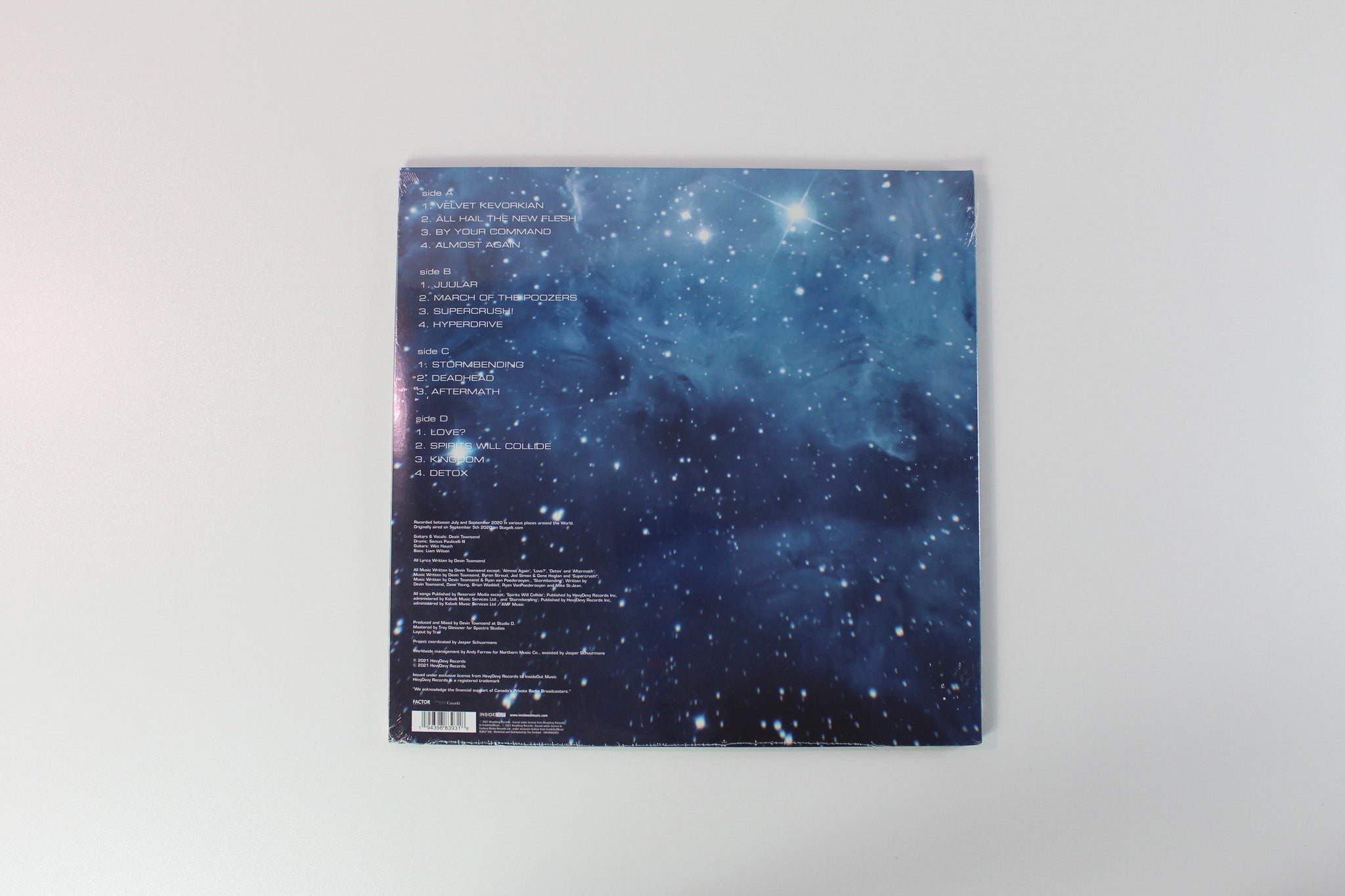 Devin Townsend - Galactic Quarantine on Inside Out Music - Sealed