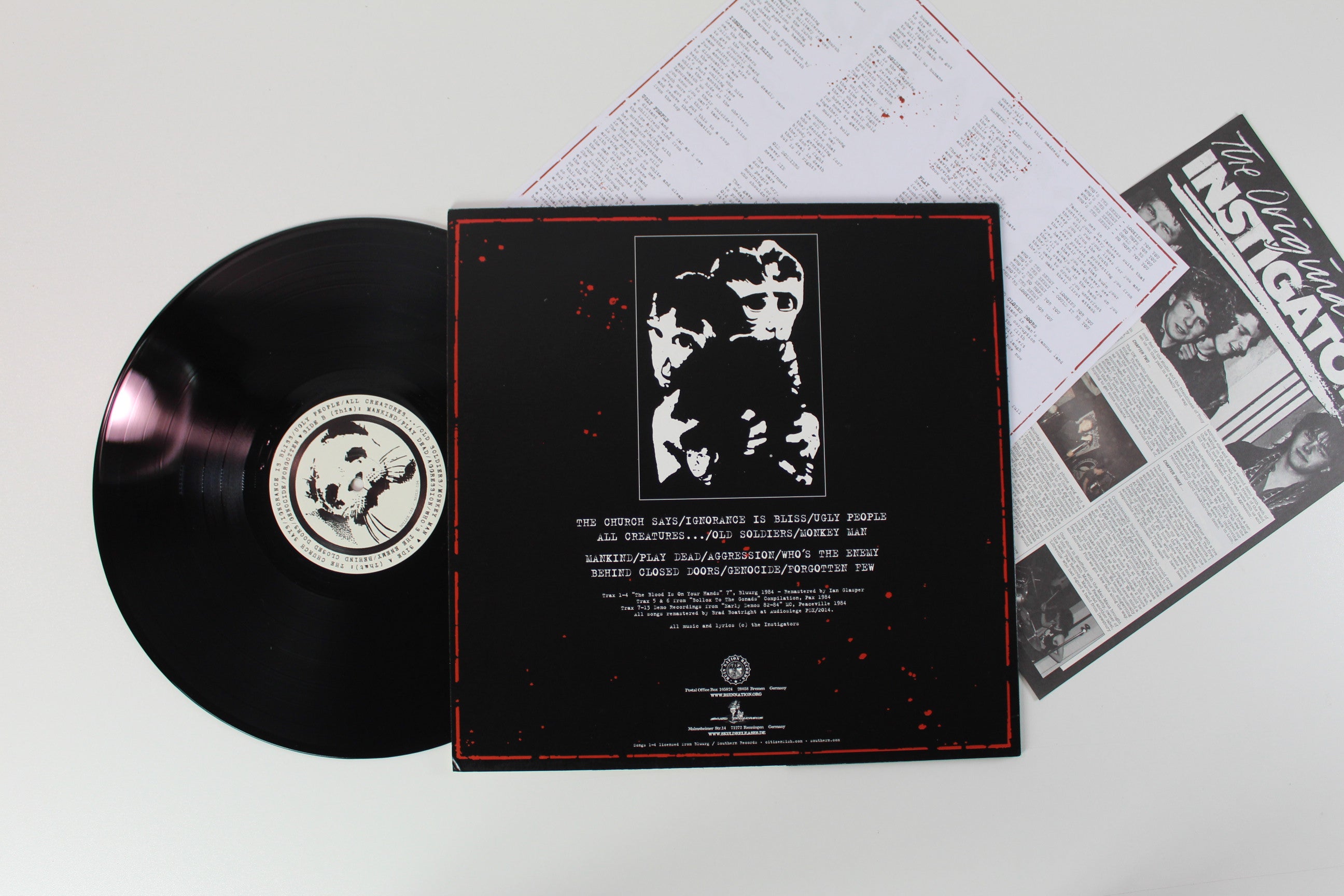 Instigators - The Blood Is On Your Hands on Ruin Nation Records / Skuld Releases
