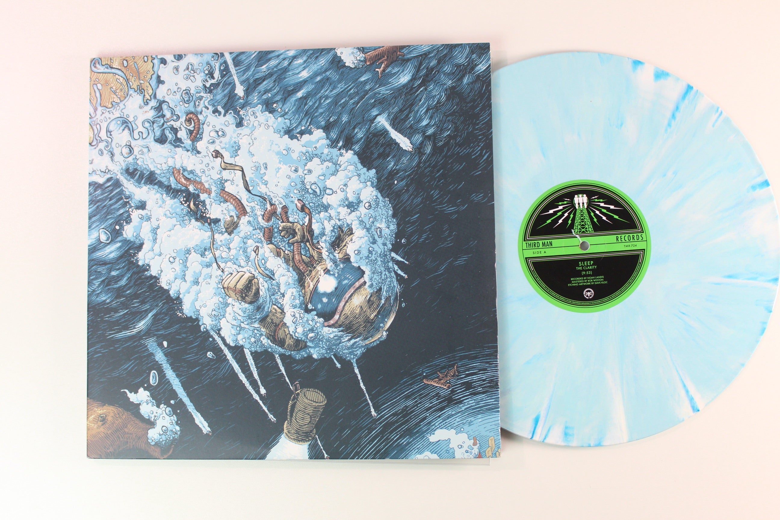 Sleep - Iommic Life on Third Man Records Reissue on Turquoise/Peach Marble Vinyl
