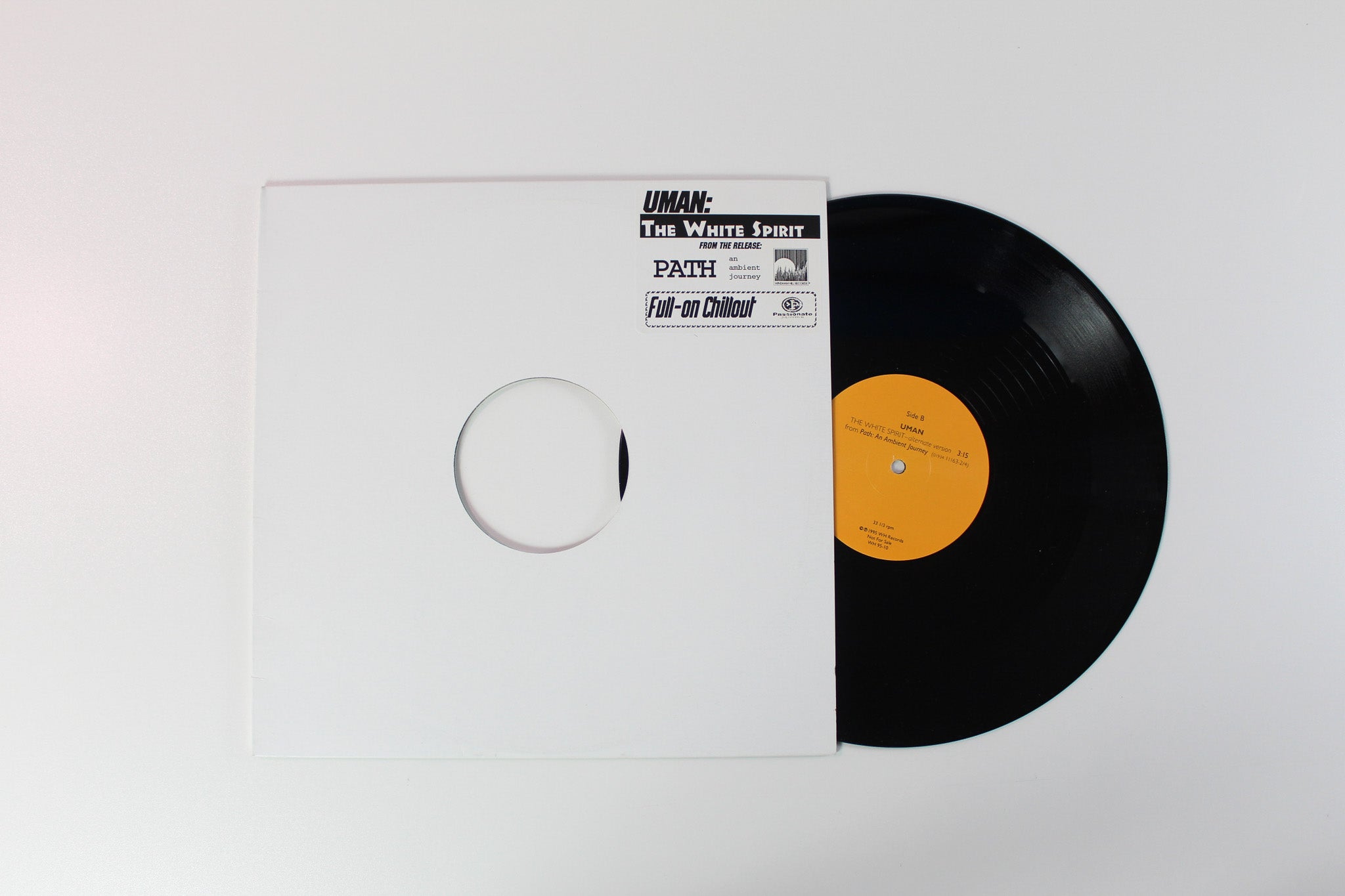 Uman - The White Spirit on Windham Hill Records - 12" Single