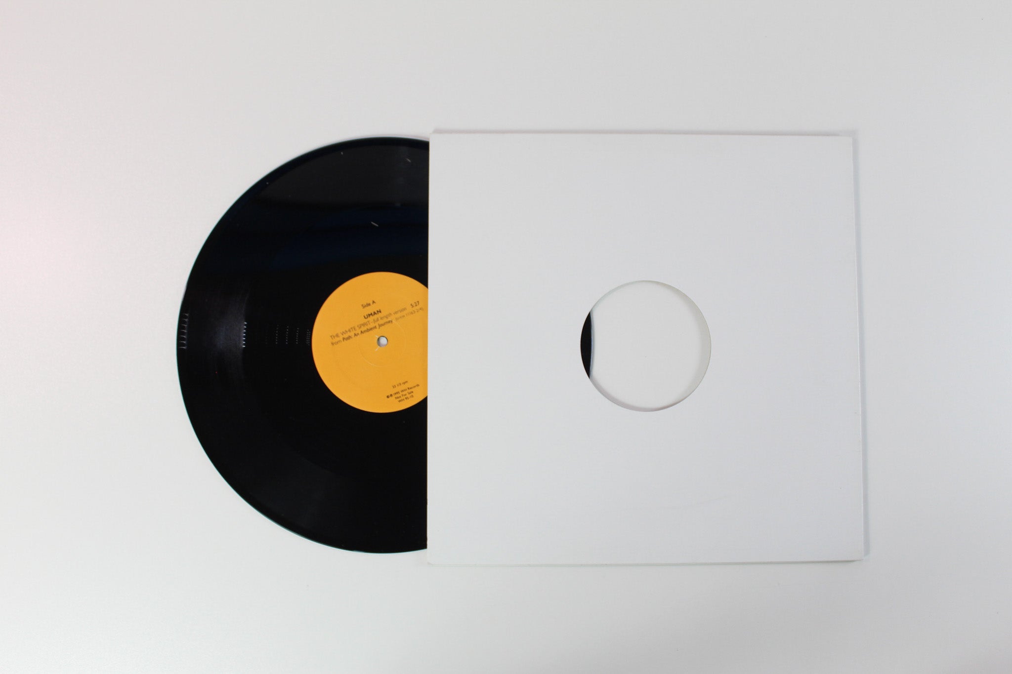 Uman - The White Spirit on Windham Hill Records - 12" Single