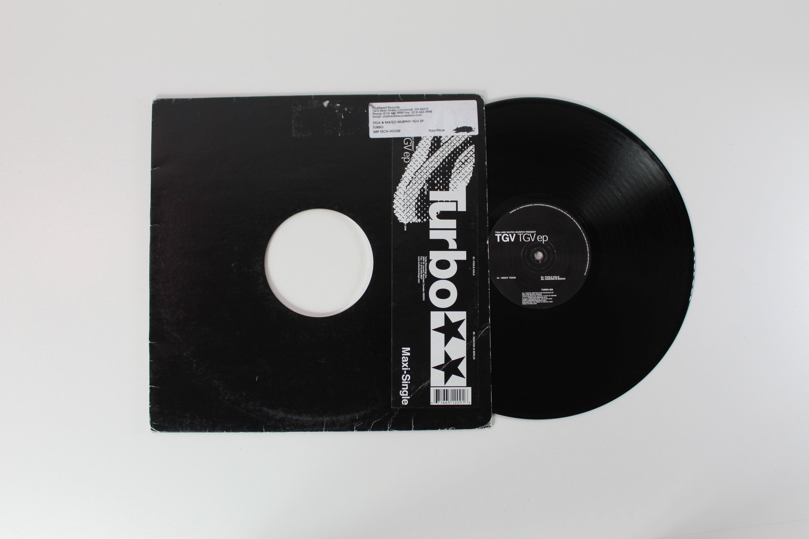 TGV - TGV EP on Turbo - 12" Single