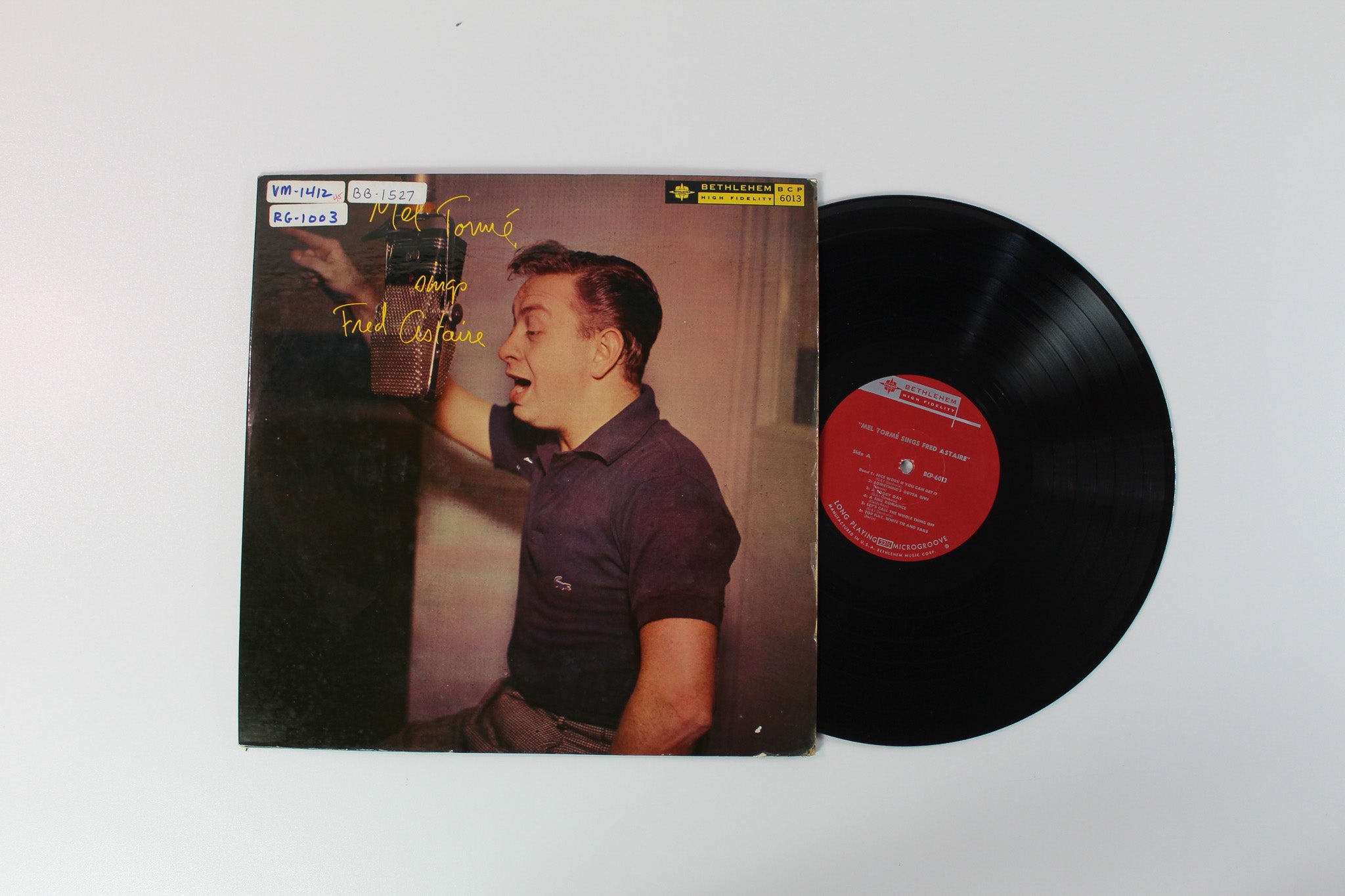 Mel Tormé - Mel Tormé Sings Fred Astaire on Bethlehem Records