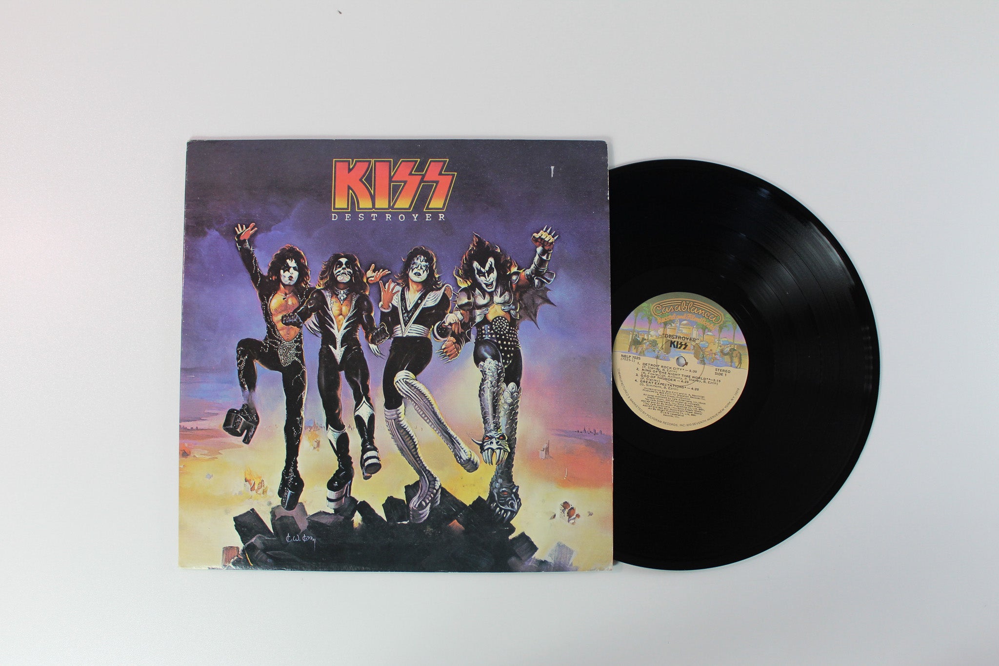 Kiss - Destroyer on Casablanca Reissue