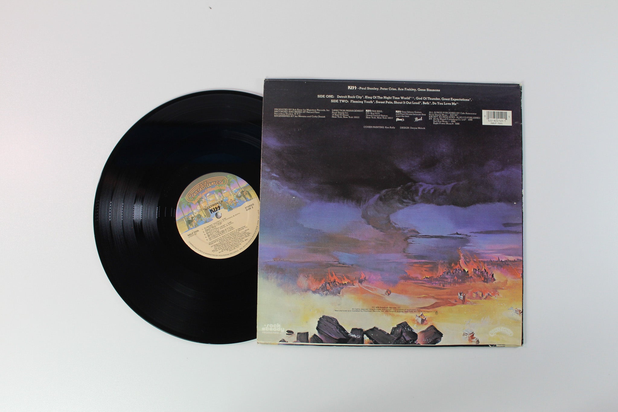 Kiss - Destroyer on Casablanca Reissue
