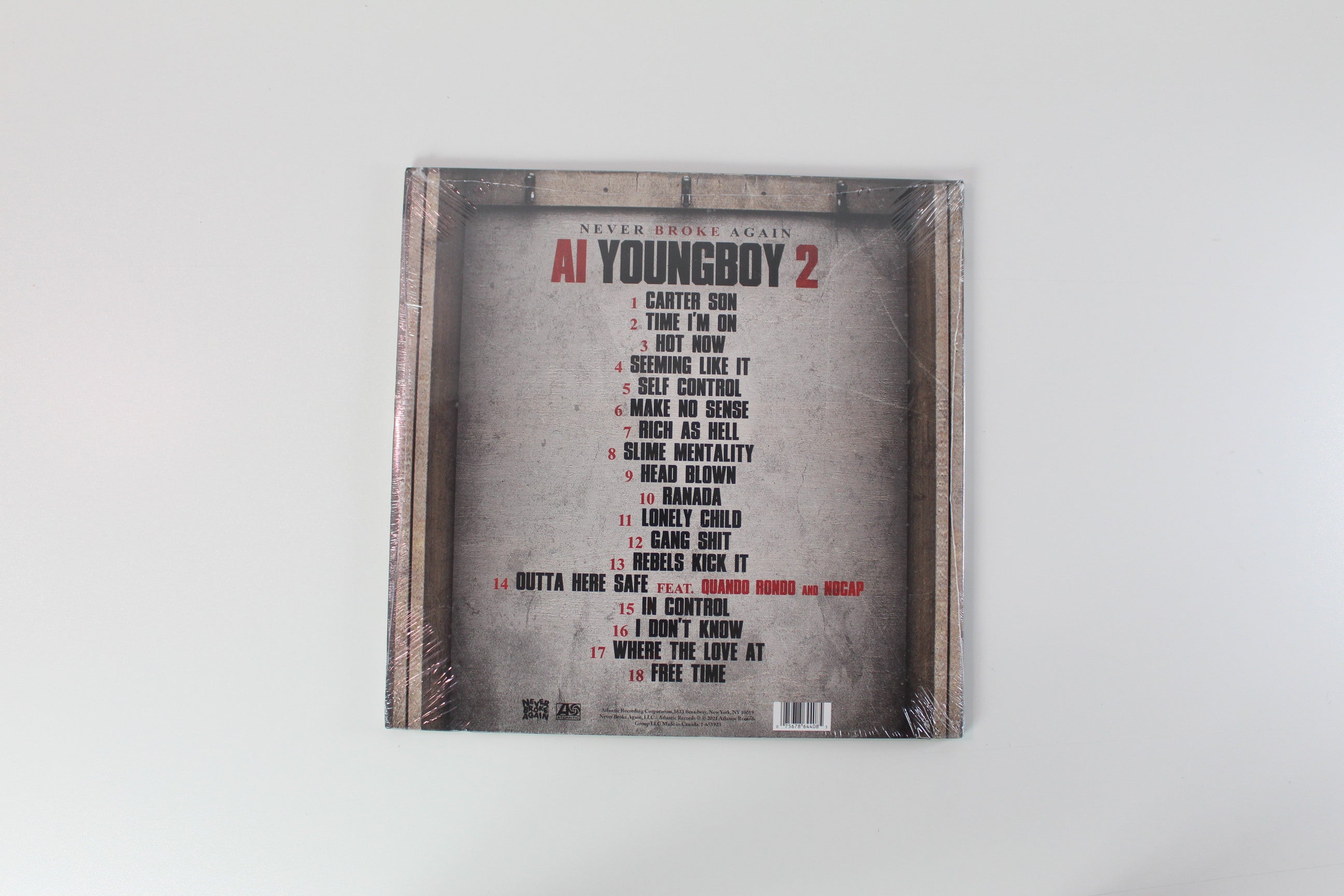 YoungBoy Never Broke Again - AI YoungBoy 2 on Atlantic – Sealed