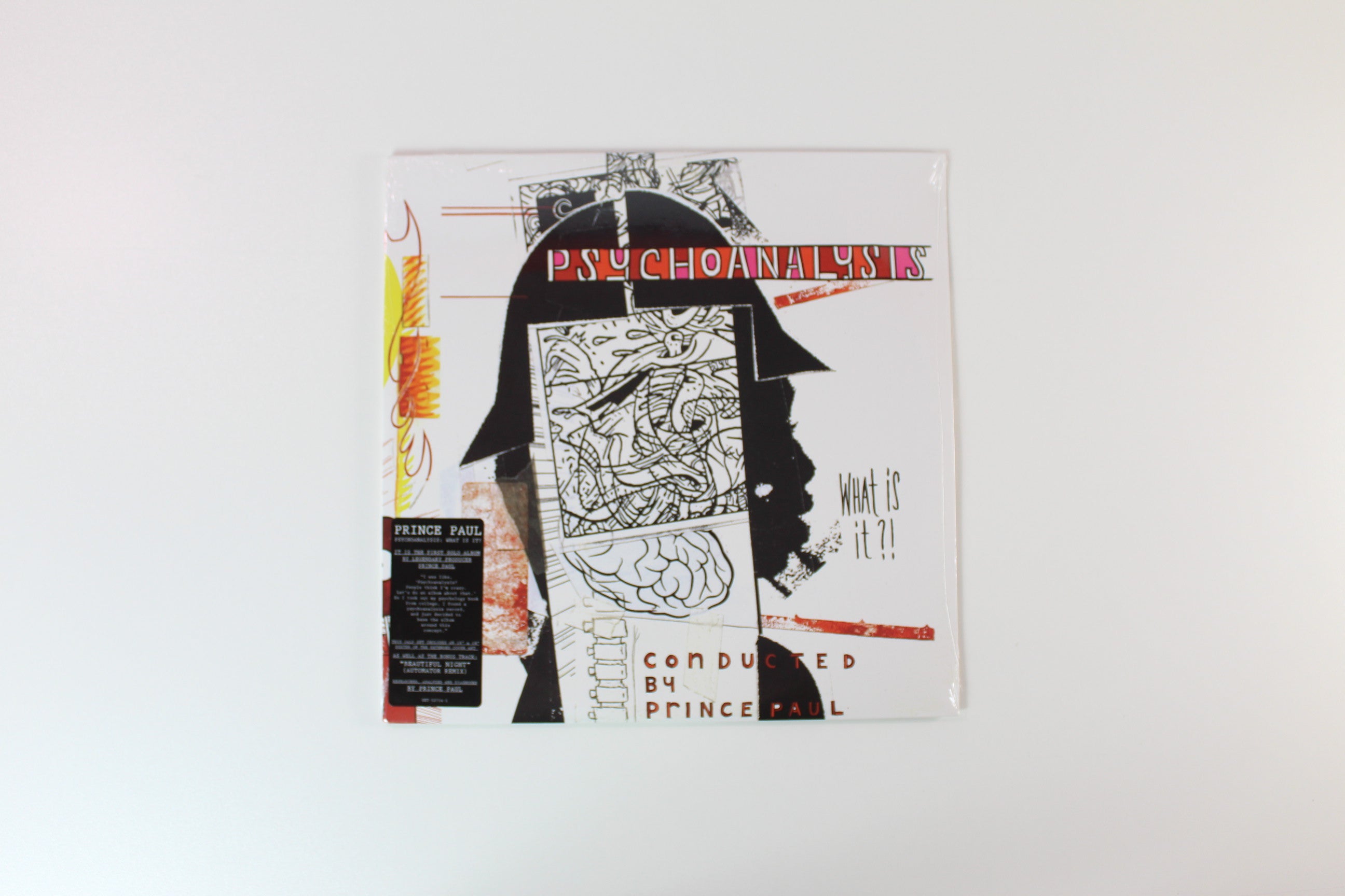 Prince Paul - Psychoanalysis (What Is It?) on Tommy Boy Reissue Sealed