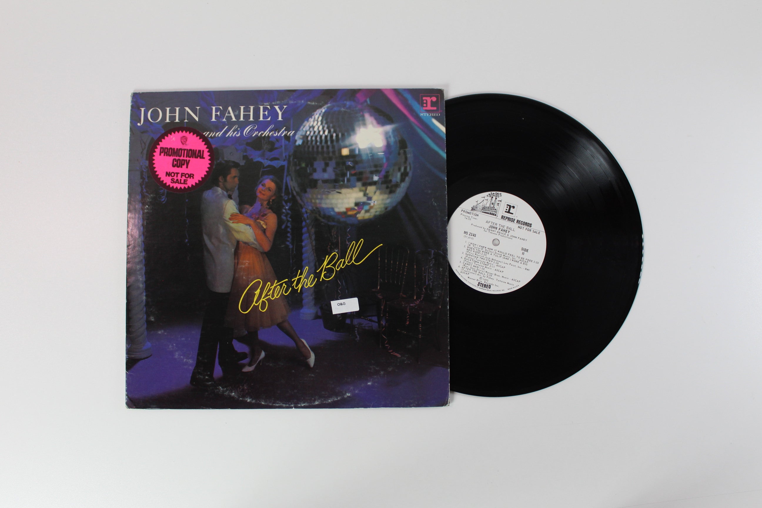 John Fahey & His Orchestra - After The Ball on Reprise Records – Promo