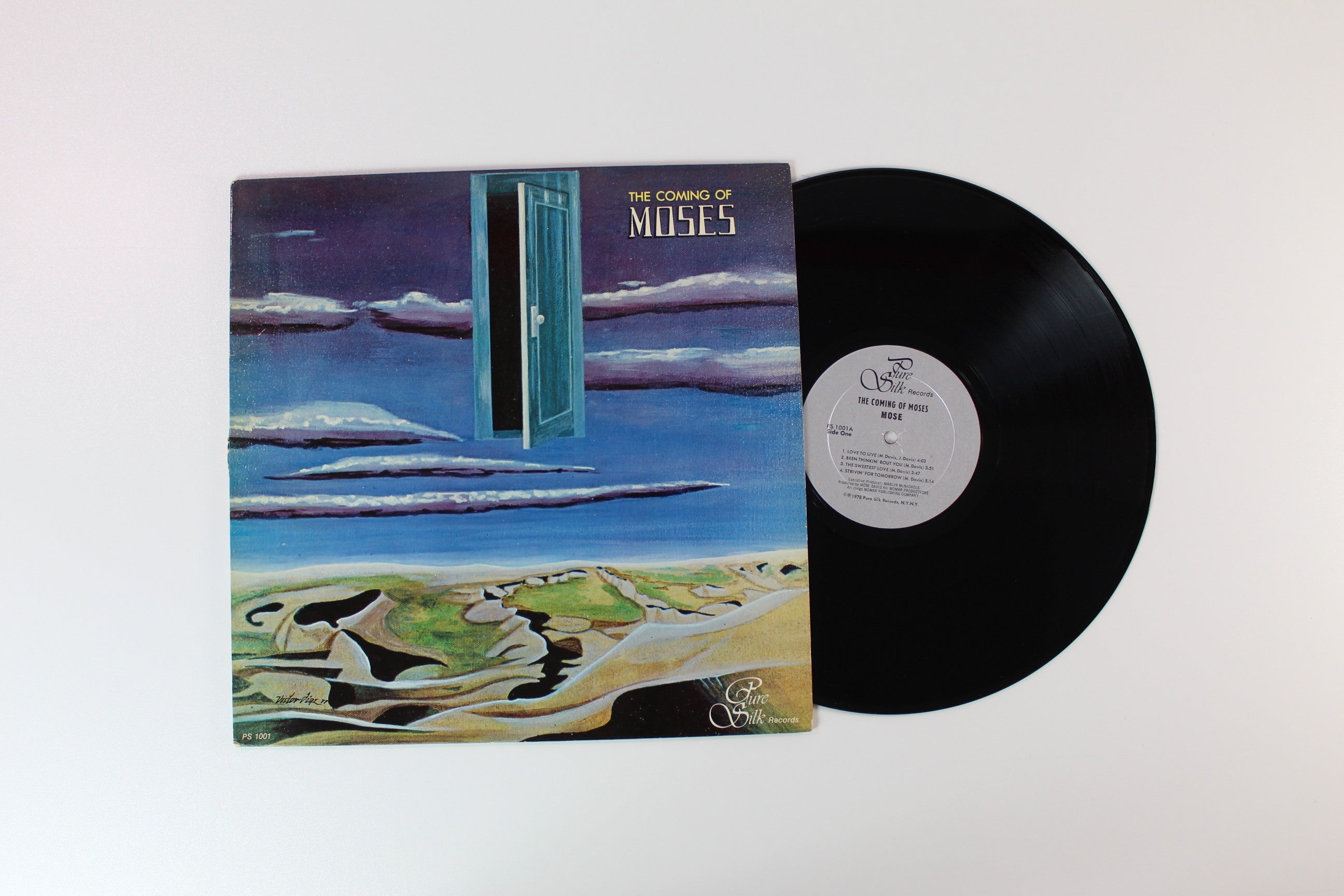 Moses - The Coming Of Moses on Pure Silk