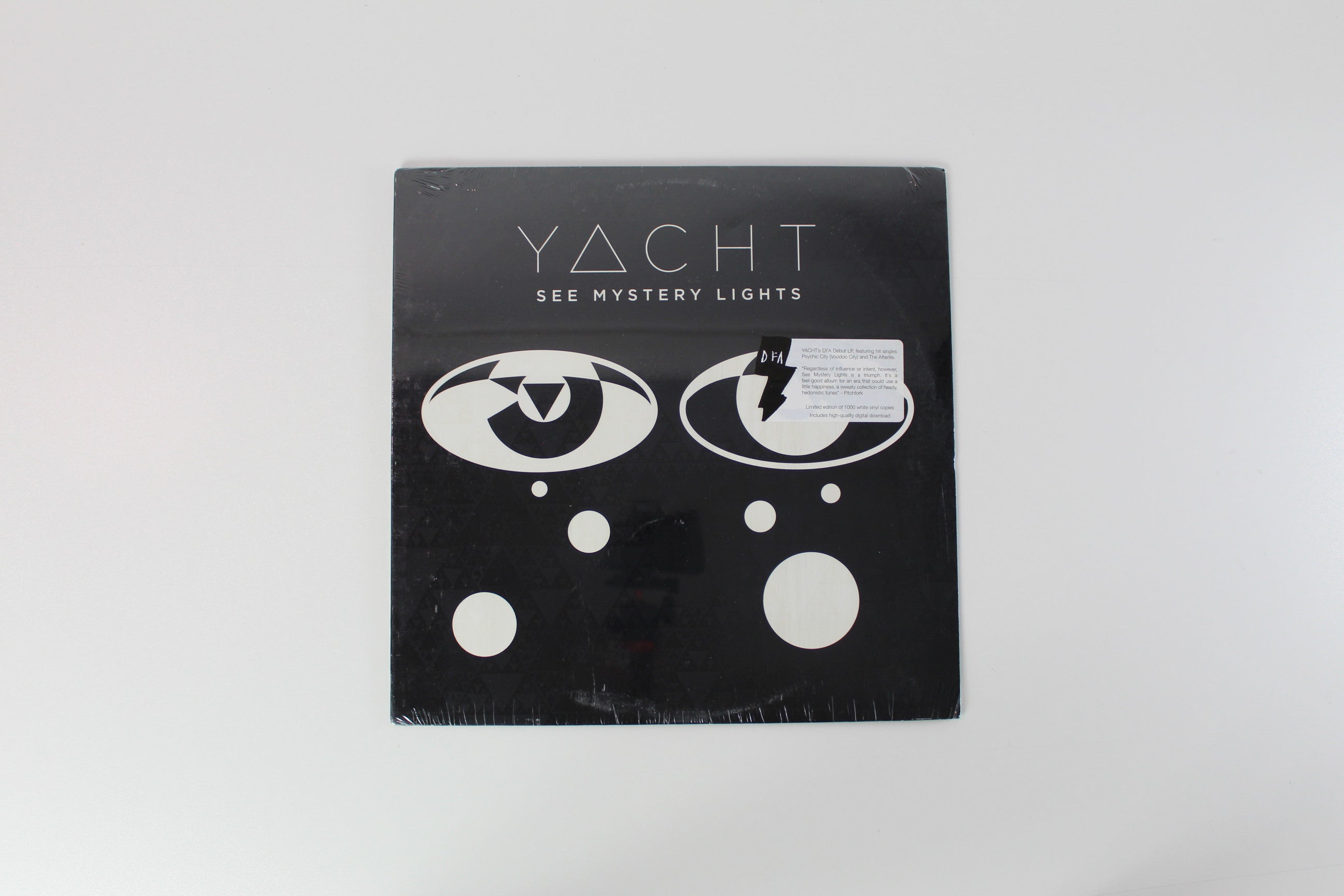 Yacht - See Mystery Lights on DFA – white Vinyl – Sealed