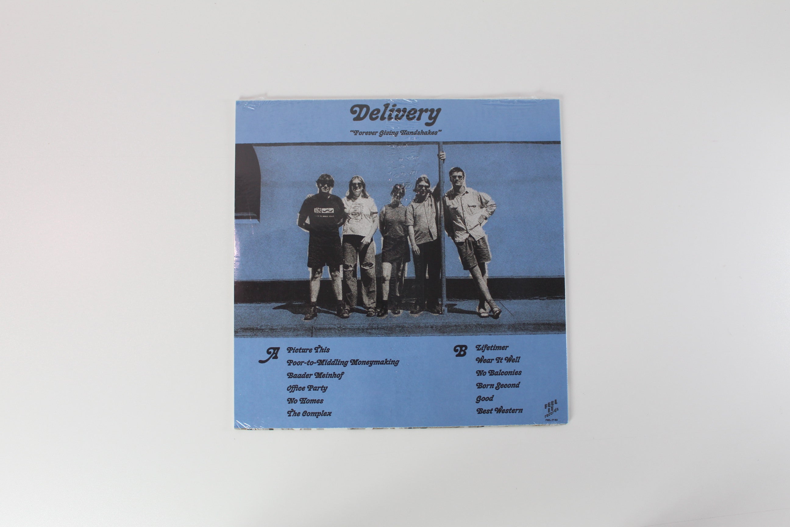 Delivery - Forever Giving Handshakes on Feel It Records – Sealed