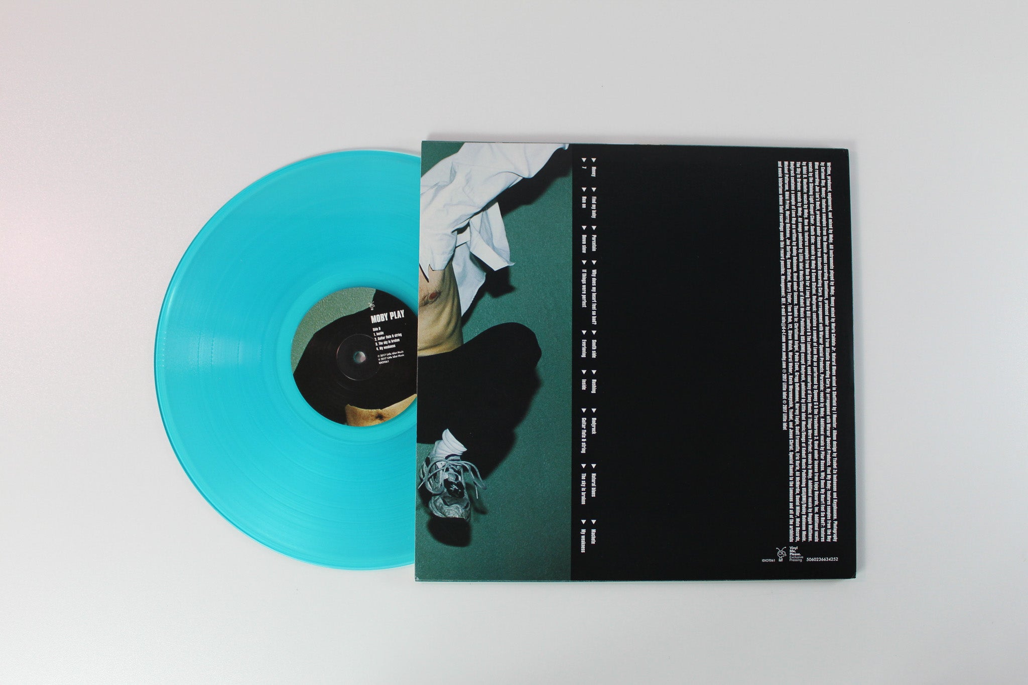 Moby - Play on Little Idiot Vinyl Me Please Turquoise Translucent Reissue