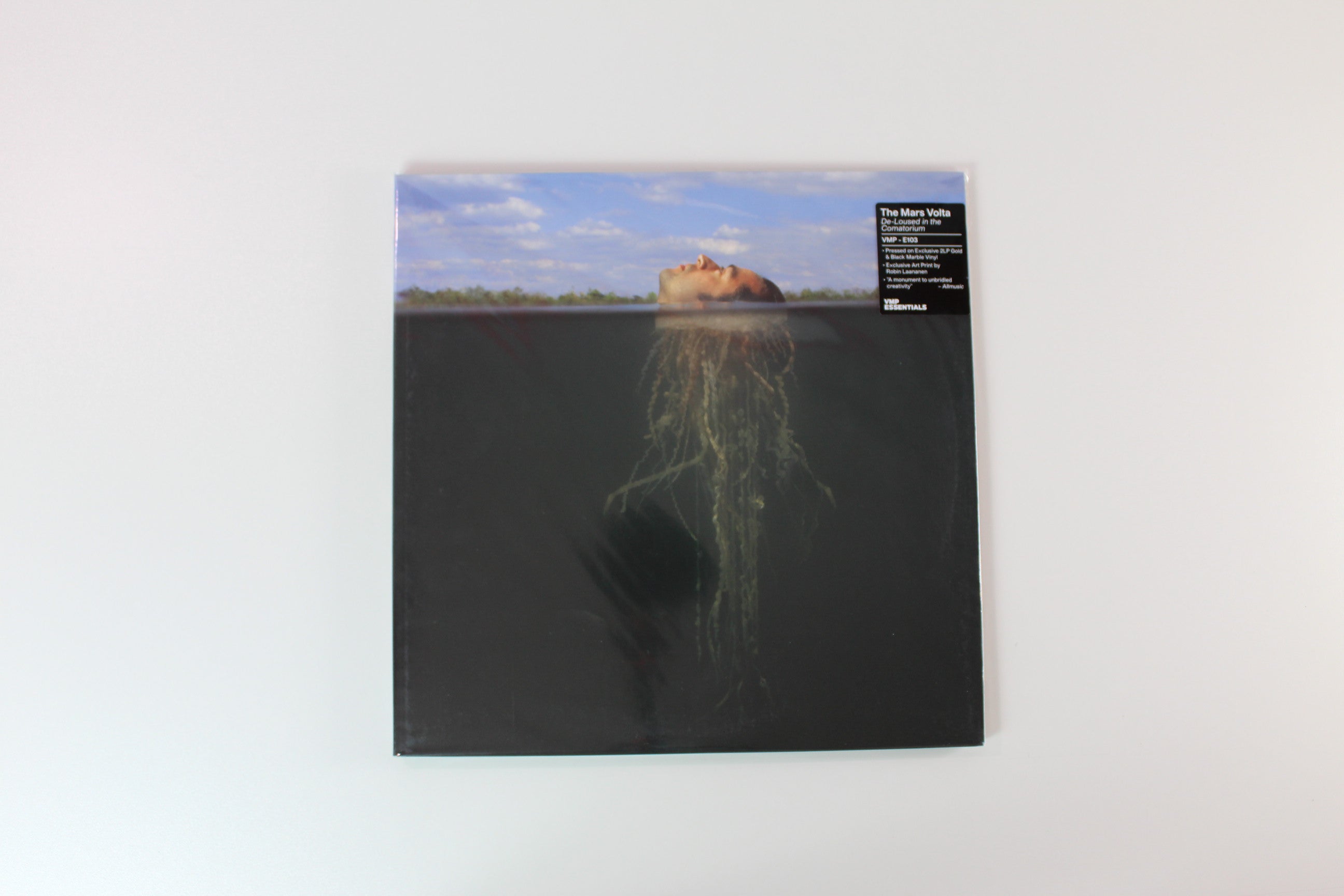 The Mars Volta - De-Loused In The Comatorium on Vinyl Me Please Gold & Black Marble Reissue