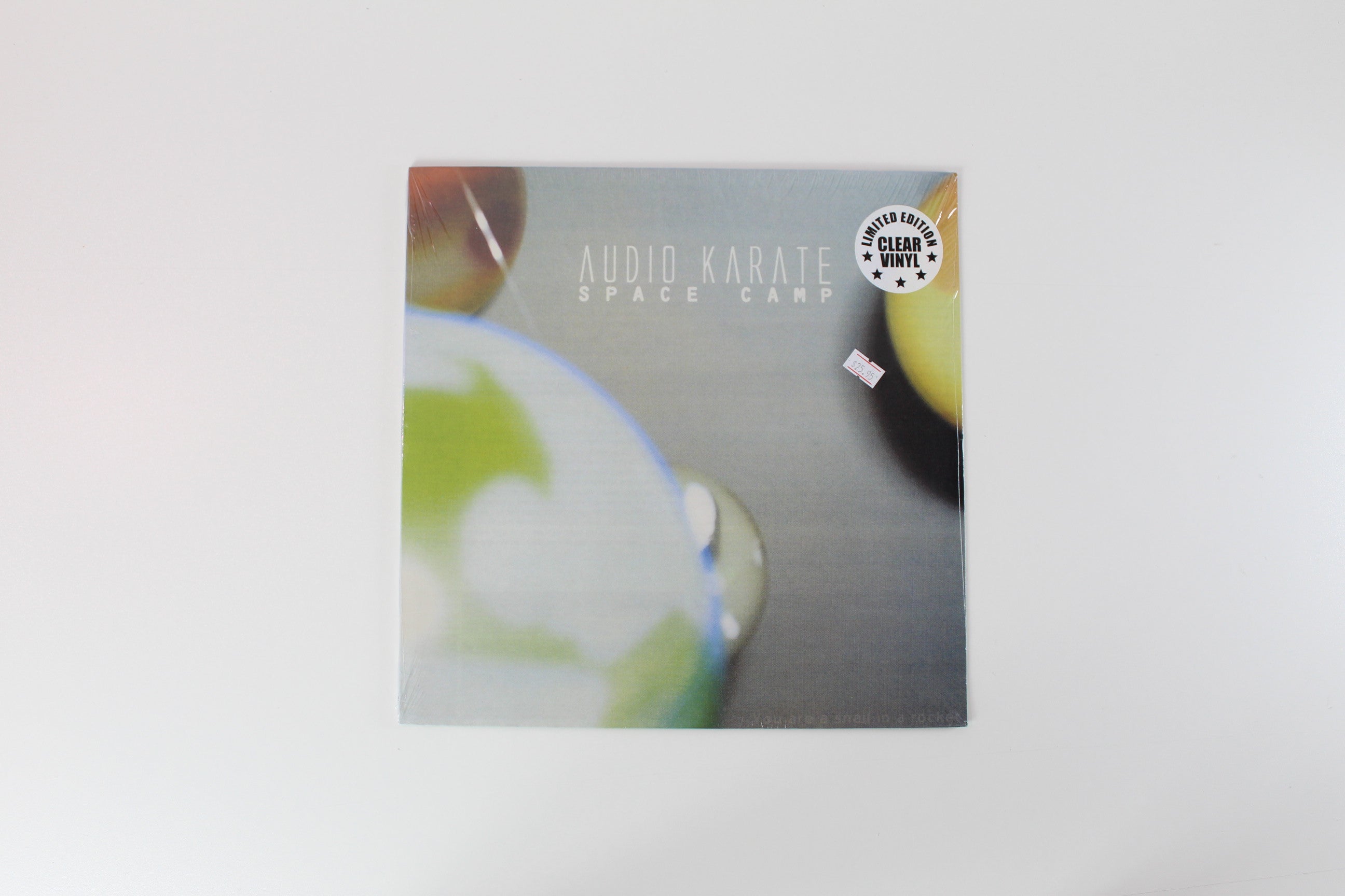 Audio Karate - Space Camp on Kung Fu Records - Clear Vinyl - Sealed