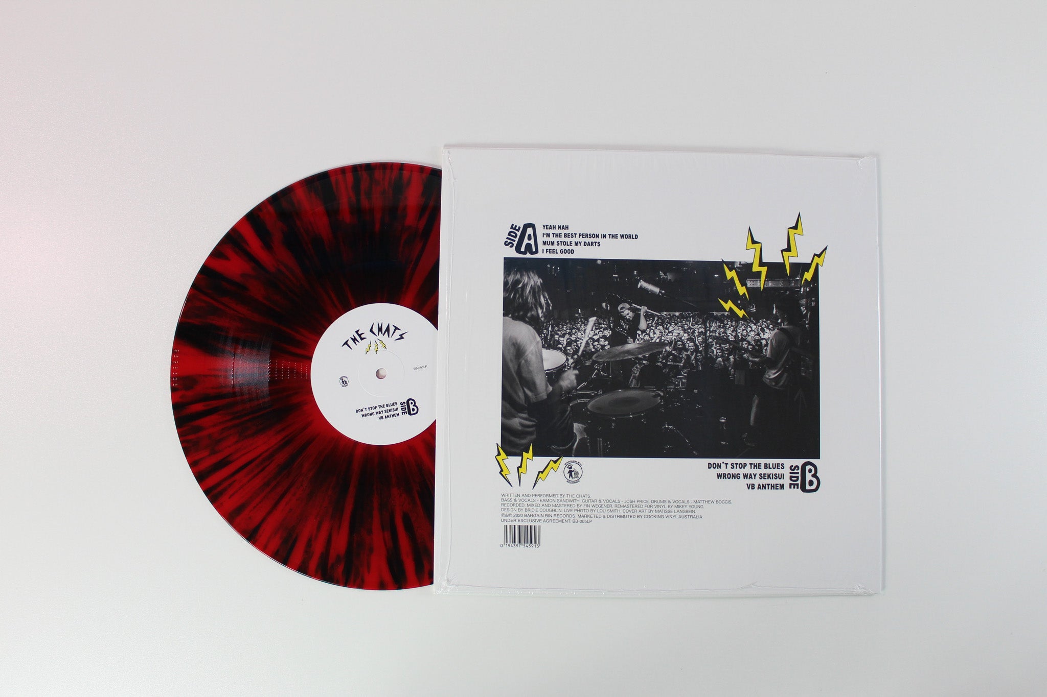 The Chats - The Chats on Bargain Bin Red / Black Splatter Reissue