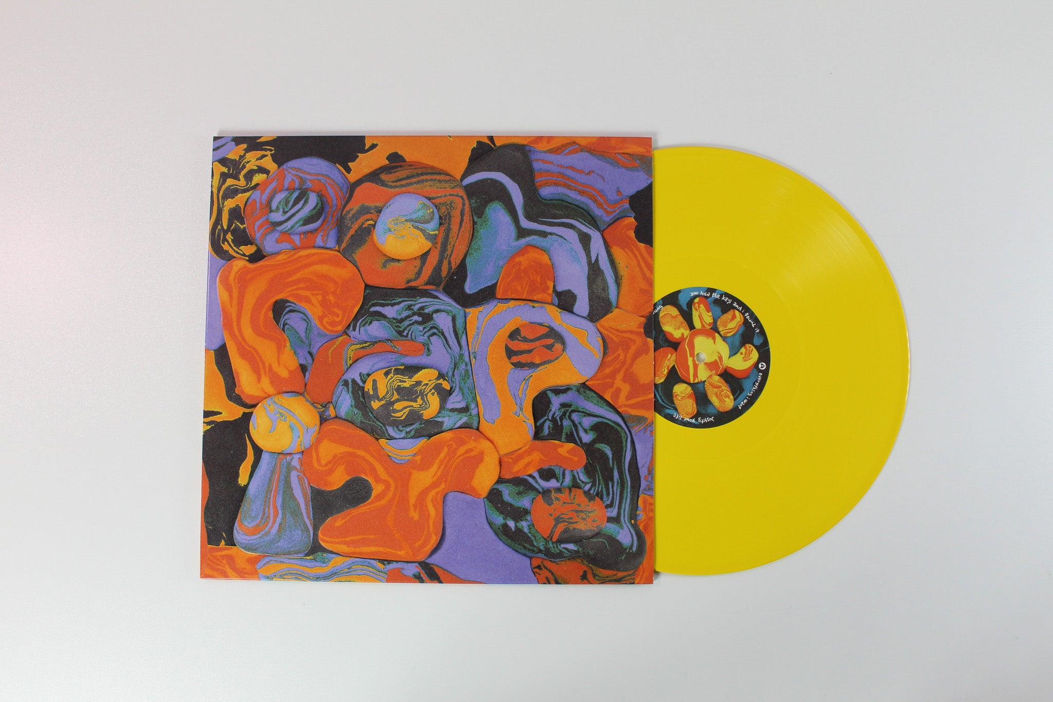 George Clanton - Ooh Rap I Ya on 100% Electronica Yellow Vinyl